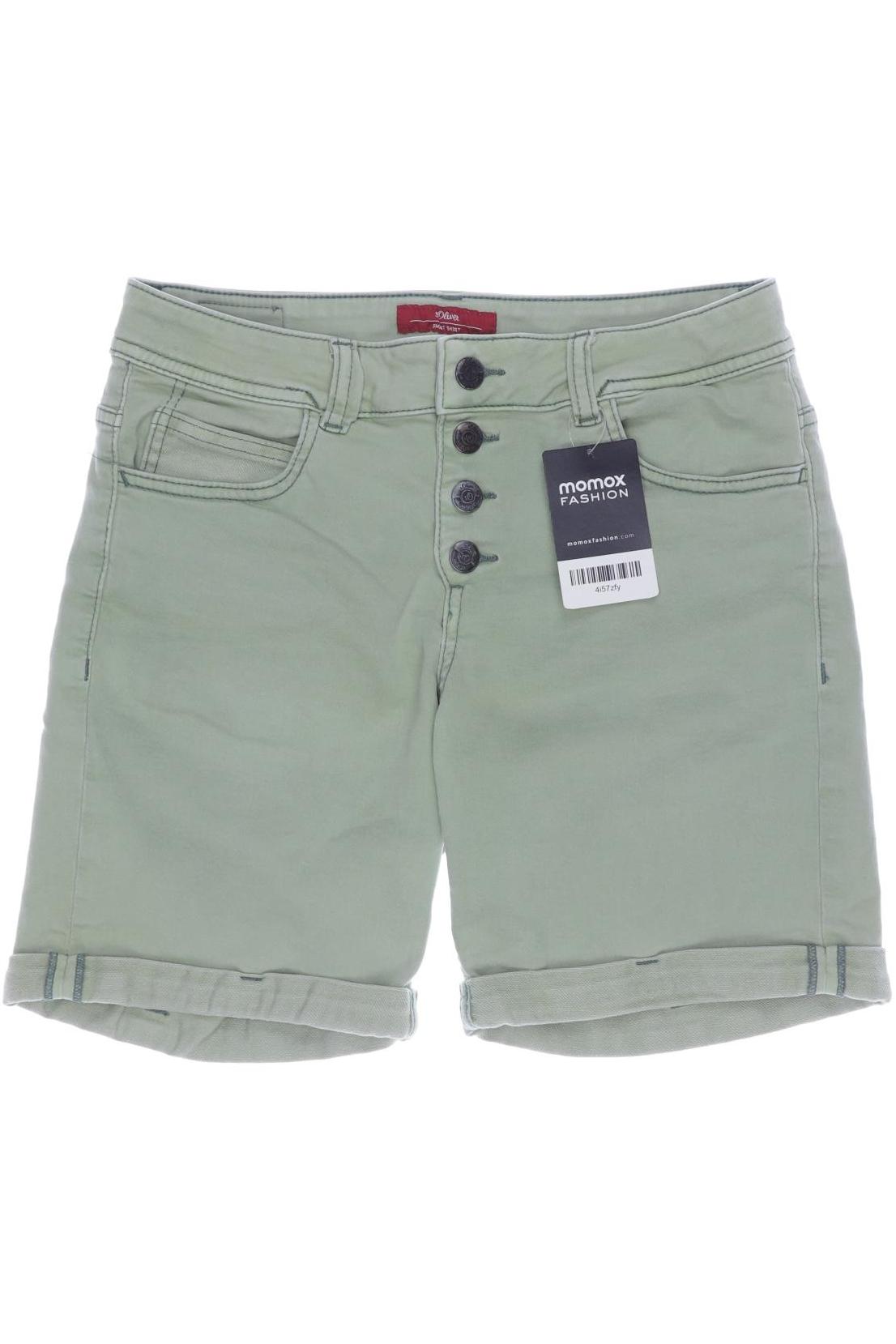 

s.Oliver Damen Shorts, grün, Gr. 27
