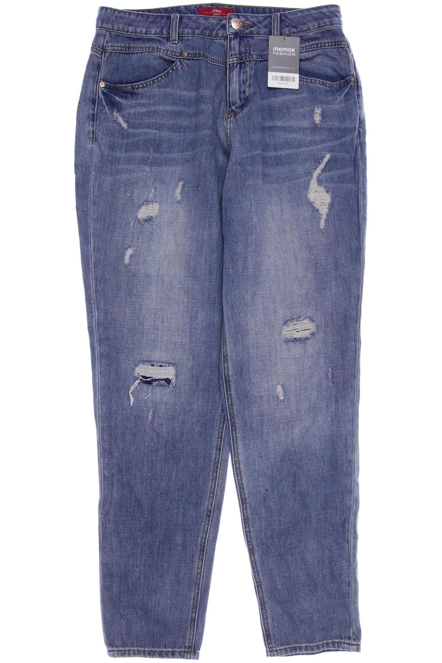 

s.Oliver Damen Jeans, blau