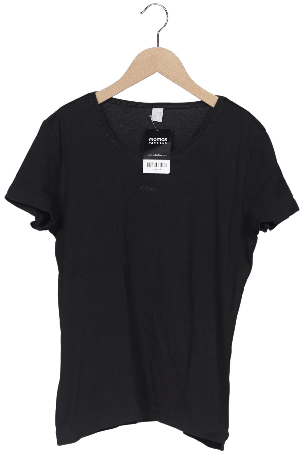

s.Oliver Damen T-Shirt, schwarz, Gr. 44