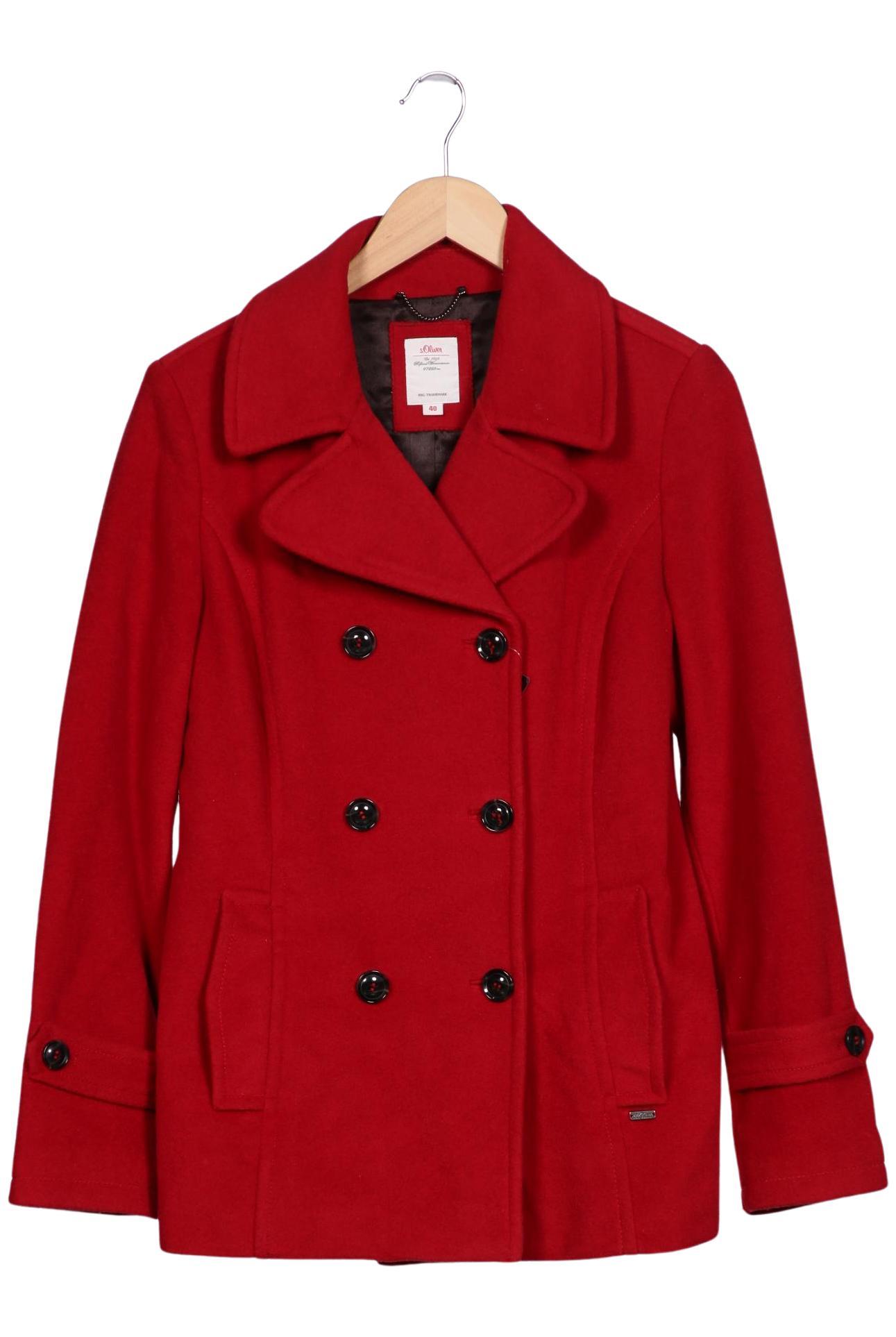 

s.Oliver Damen Jacke, rot, Gr. 40