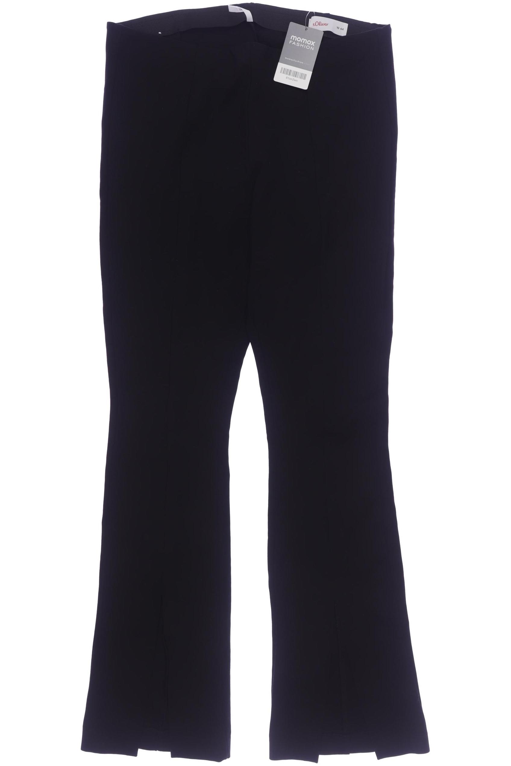 

s.Oliver Damen Stoffhose, schwarz, Gr. 44