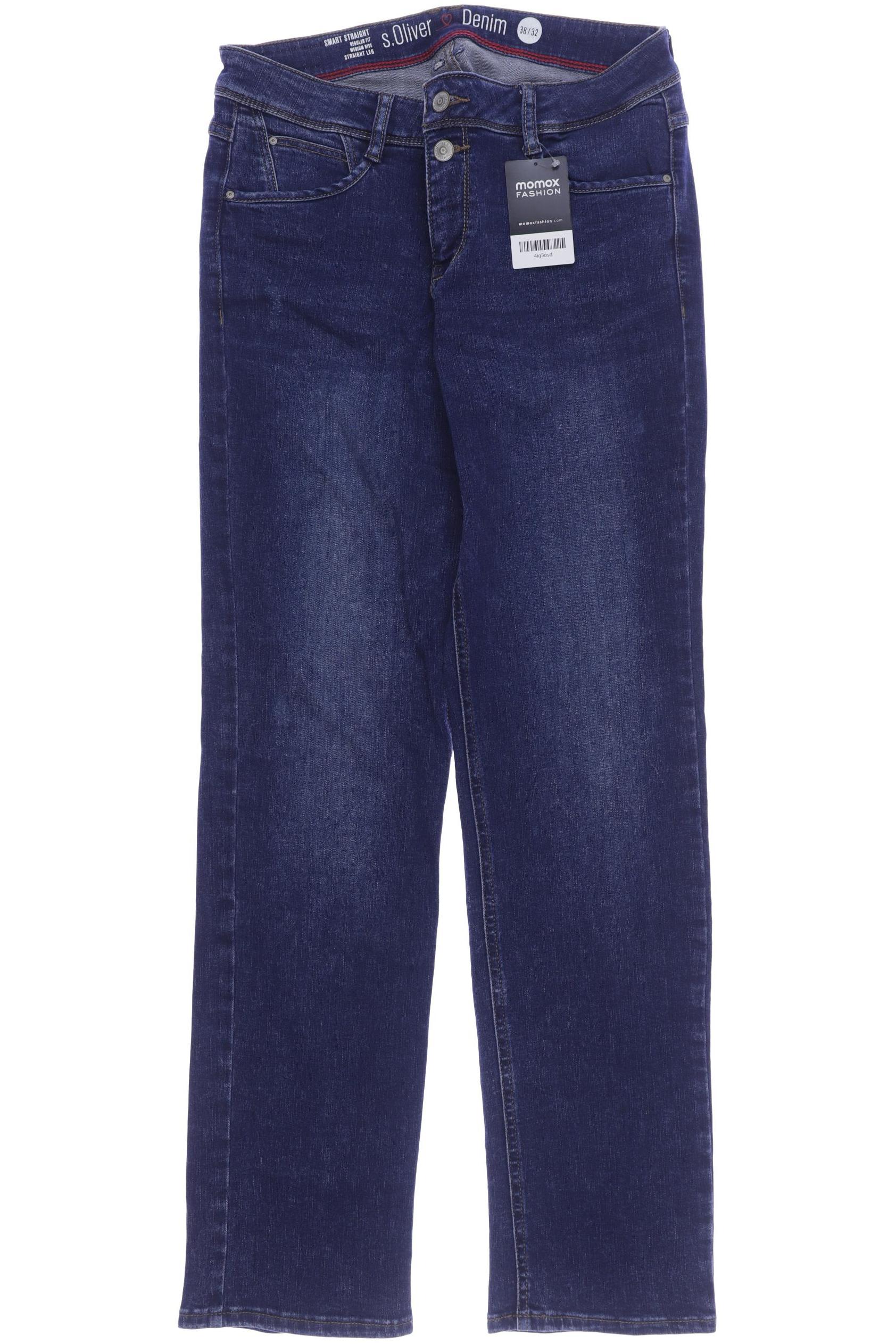 

s.Oliver Damen Jeans, blau