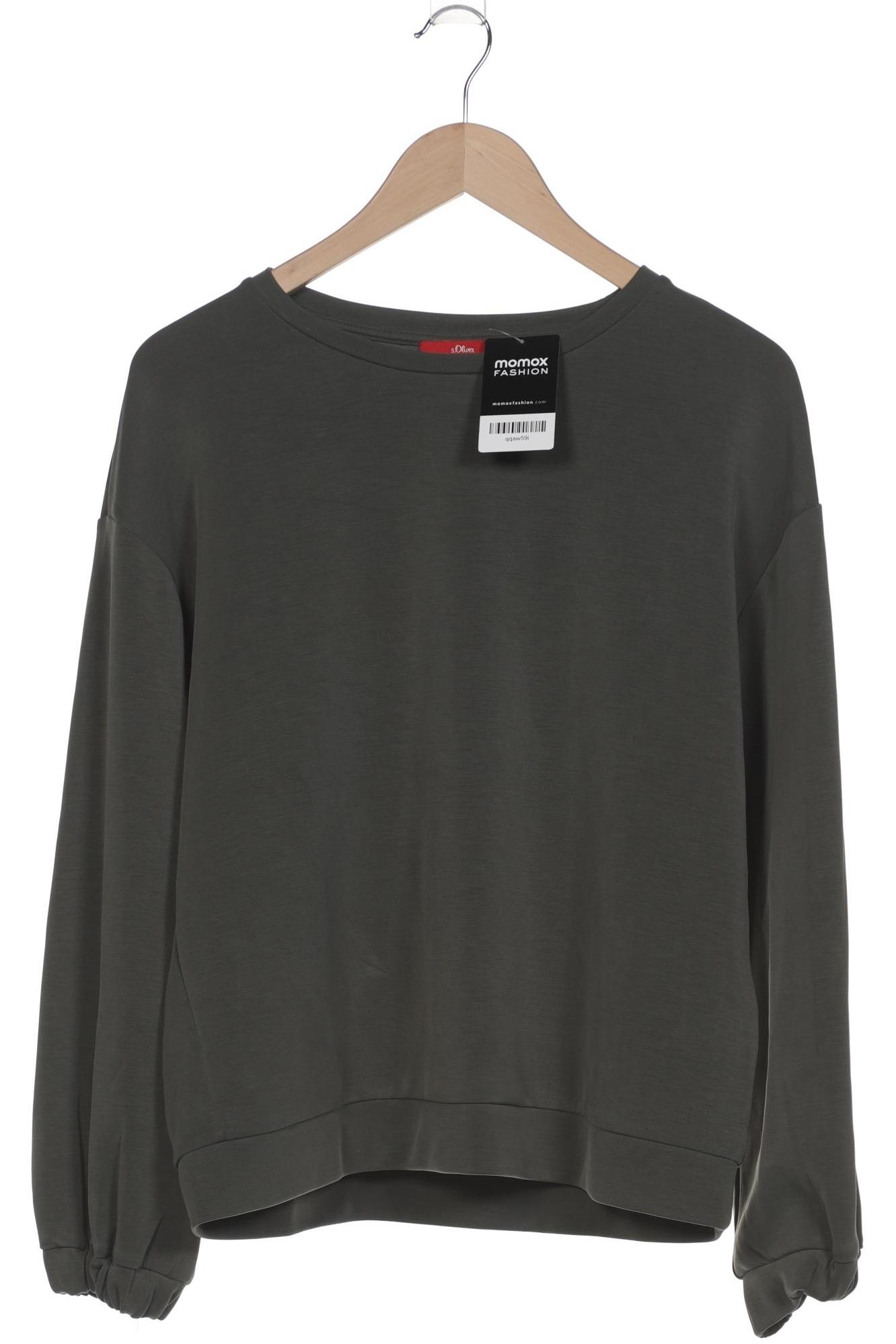 

s.Oliver Damen Sweatshirt, grün, Gr. 38