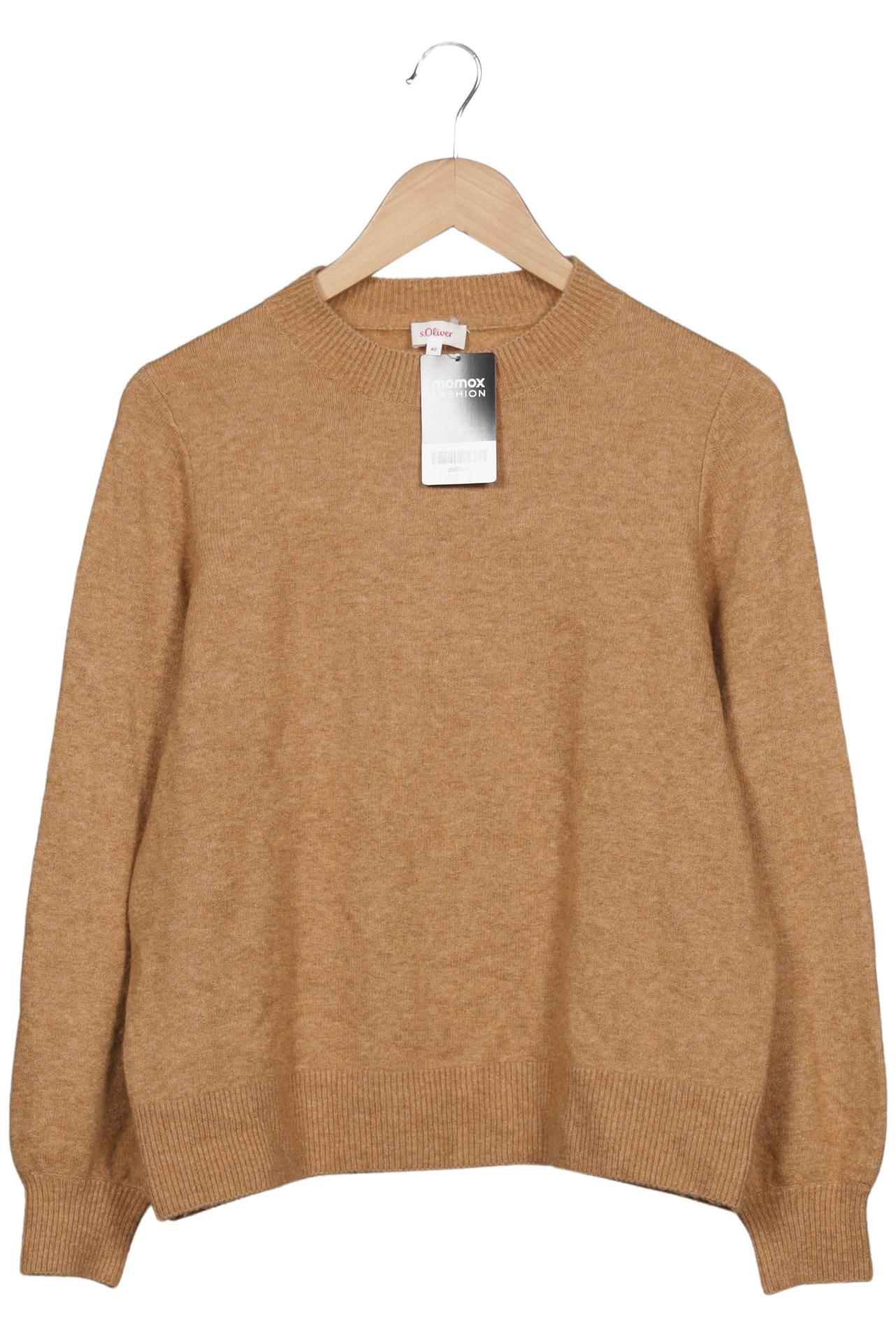 

s.Oliver Damen Pullover, beige, Gr. 40