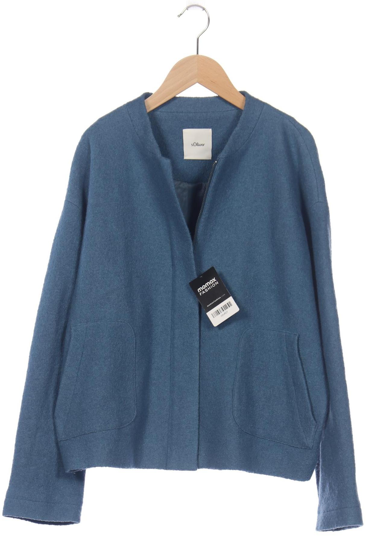 

s.Oliver Damen Jacke, blau, Gr. 44