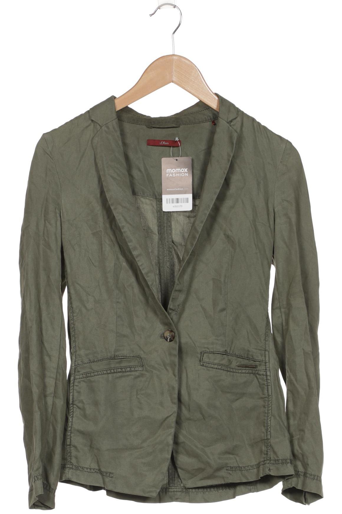 

s.Oliver Damen Jacke, grün, Gr. 32