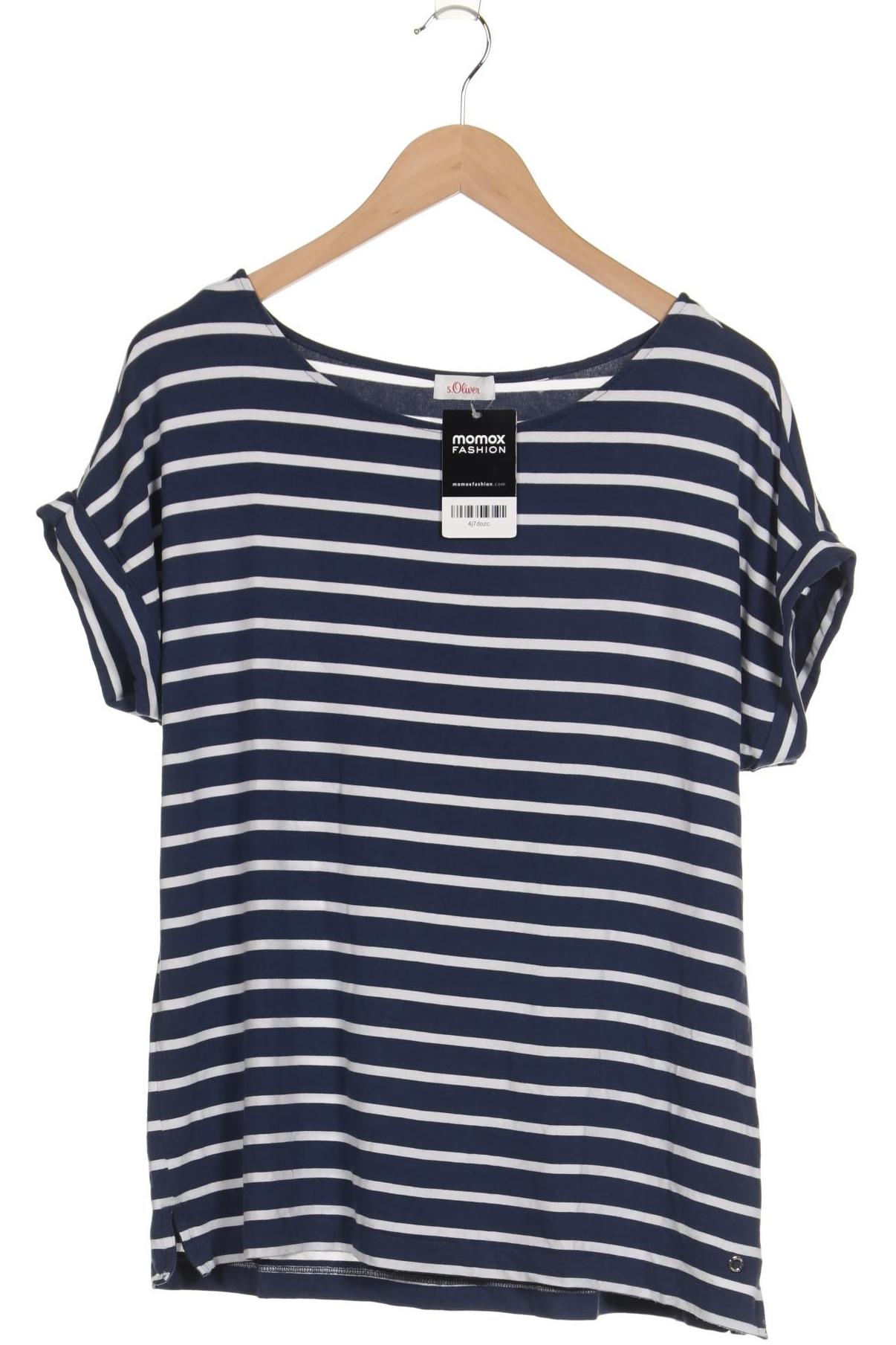 

s.Oliver Damen T-Shirt, marineblau, Gr. 44