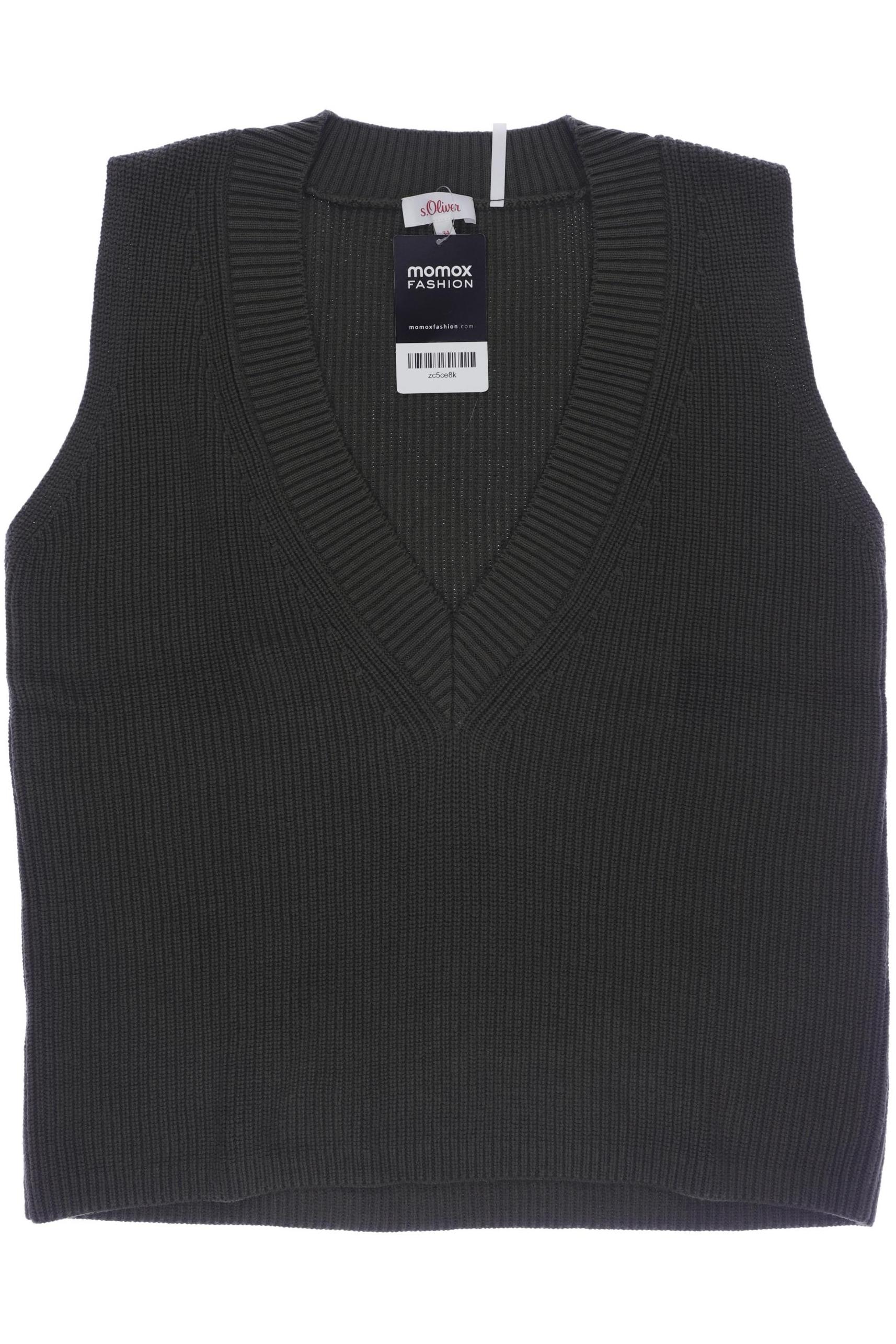 

s.Oliver Damen Pullover, grün, Gr. 34