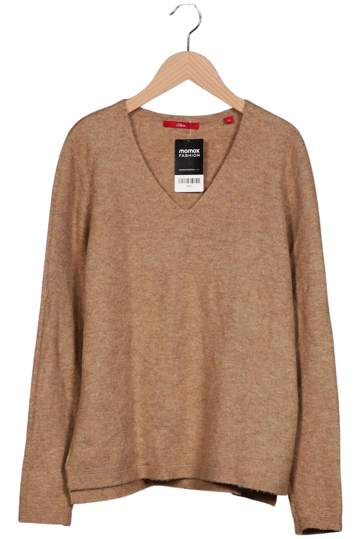 

s.Oliver Damen Pullover, beige, Gr. 36