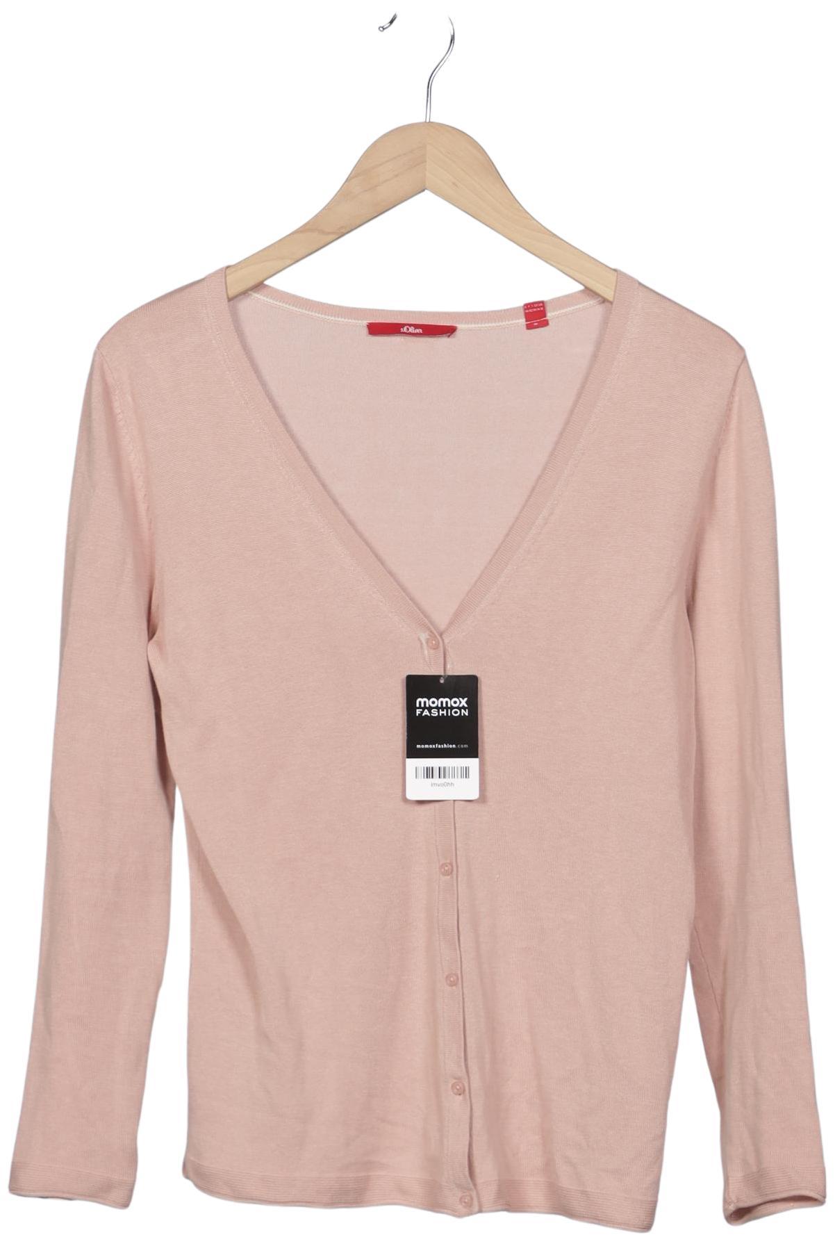 

s.Oliver Damen Strickjacke, pink, Gr. 40