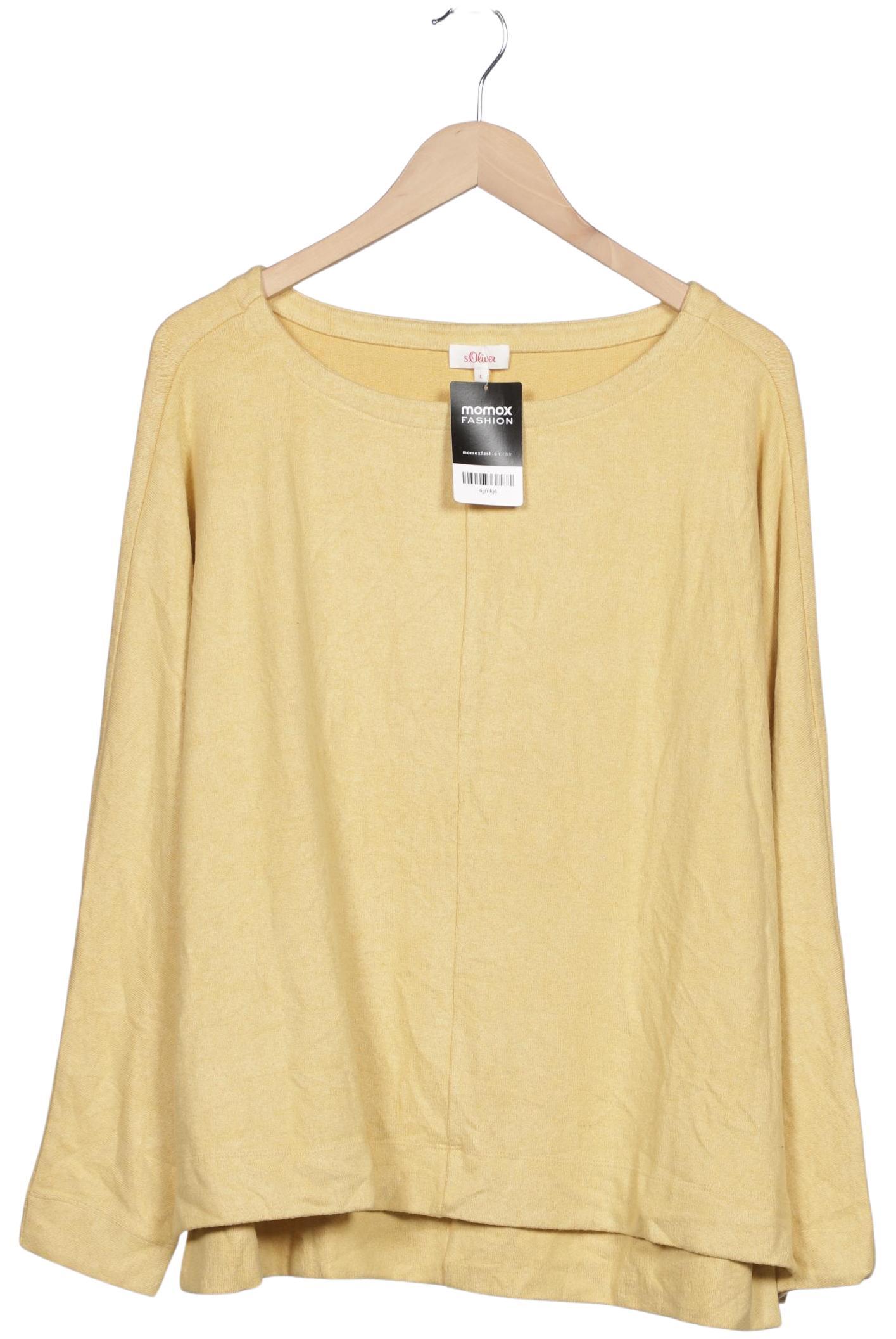 

s.Oliver Damen Pullover, gelb, Gr. 42