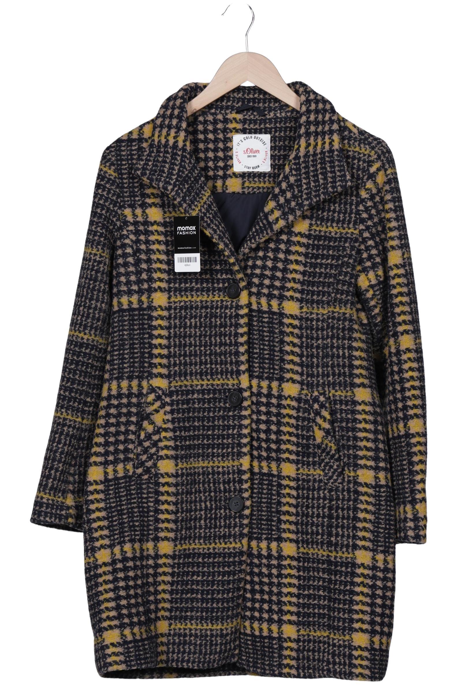 

s.Oliver Damen Mantel, mehrfarbig, Gr. 34