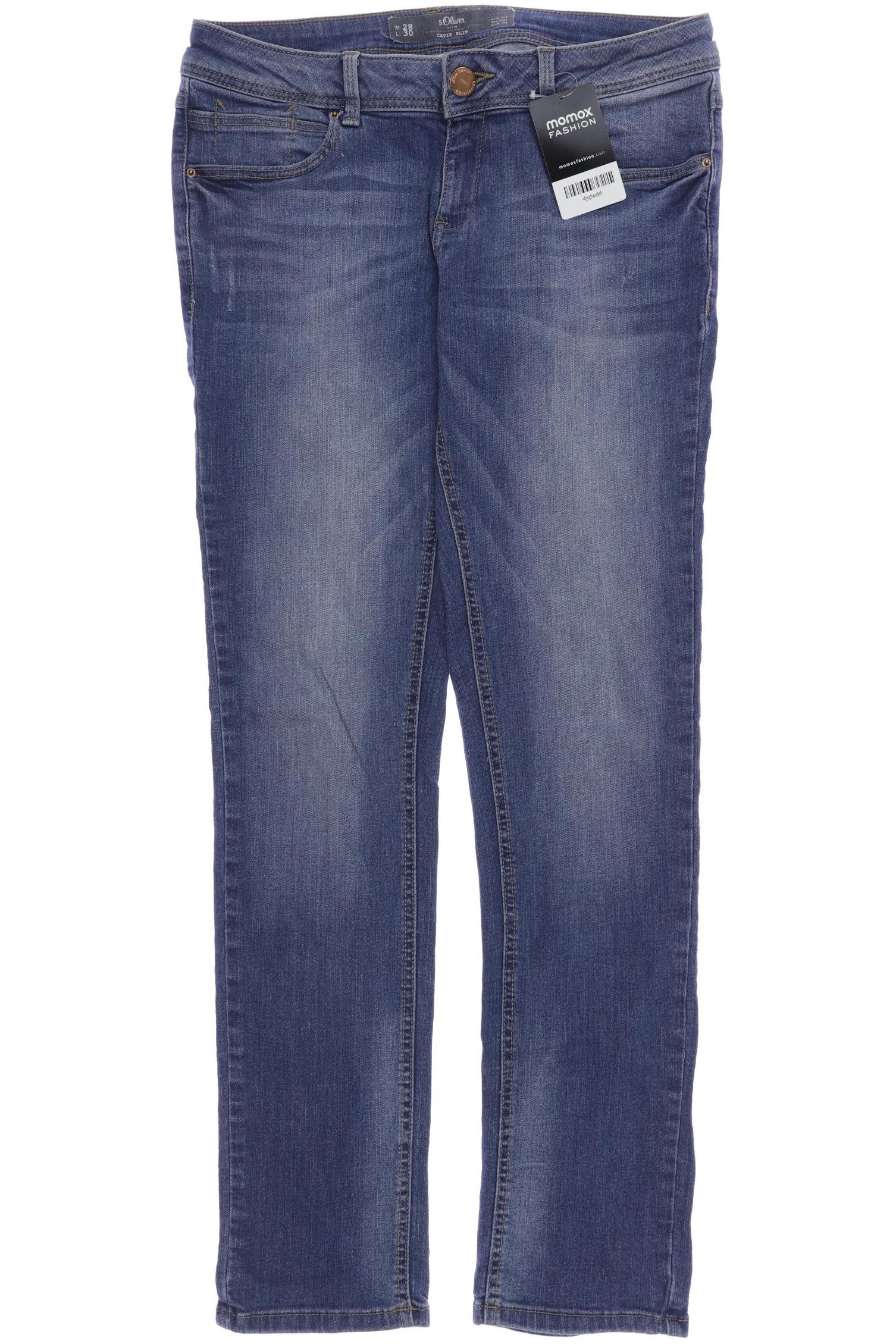 

s.Oliver Damen Jeans, blau, Gr. 28