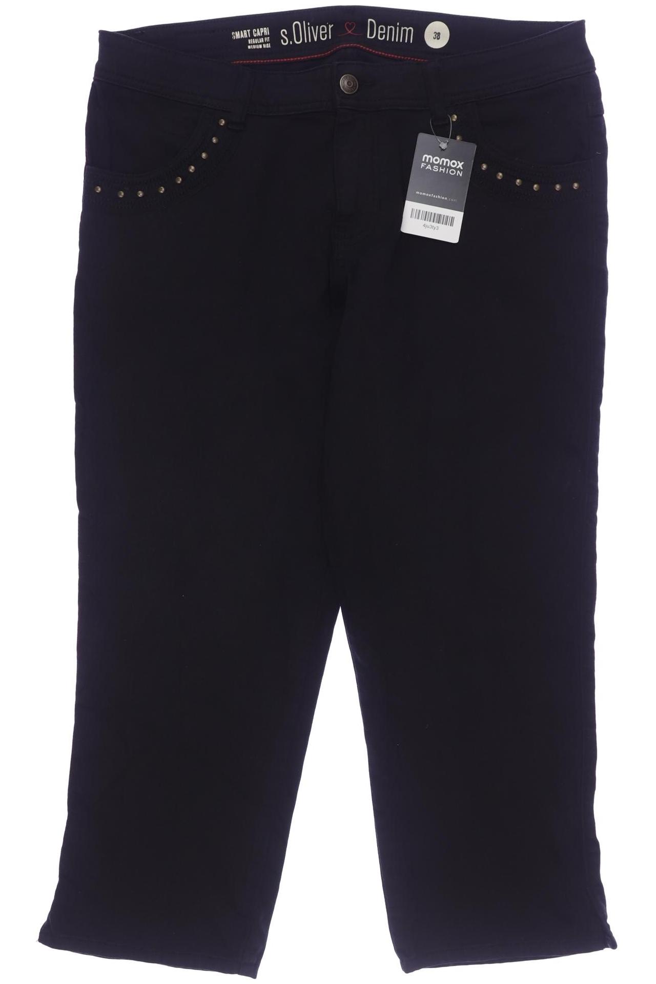 

s.Oliver Damen Jeans, schwarz, Gr. 38