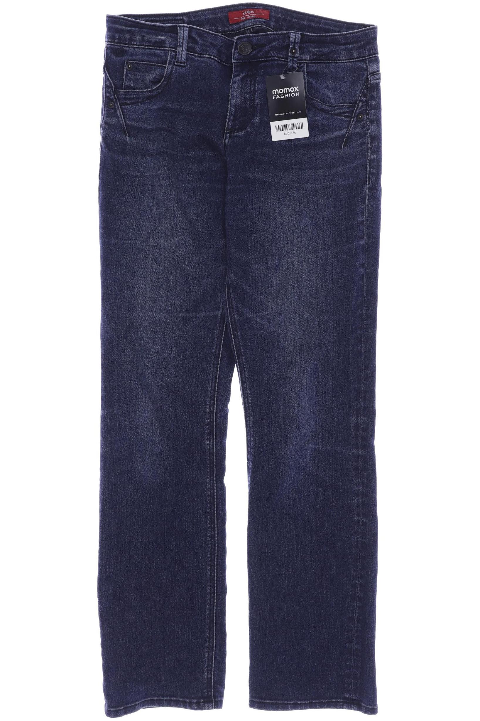

s.Oliver Damen Jeans, blau