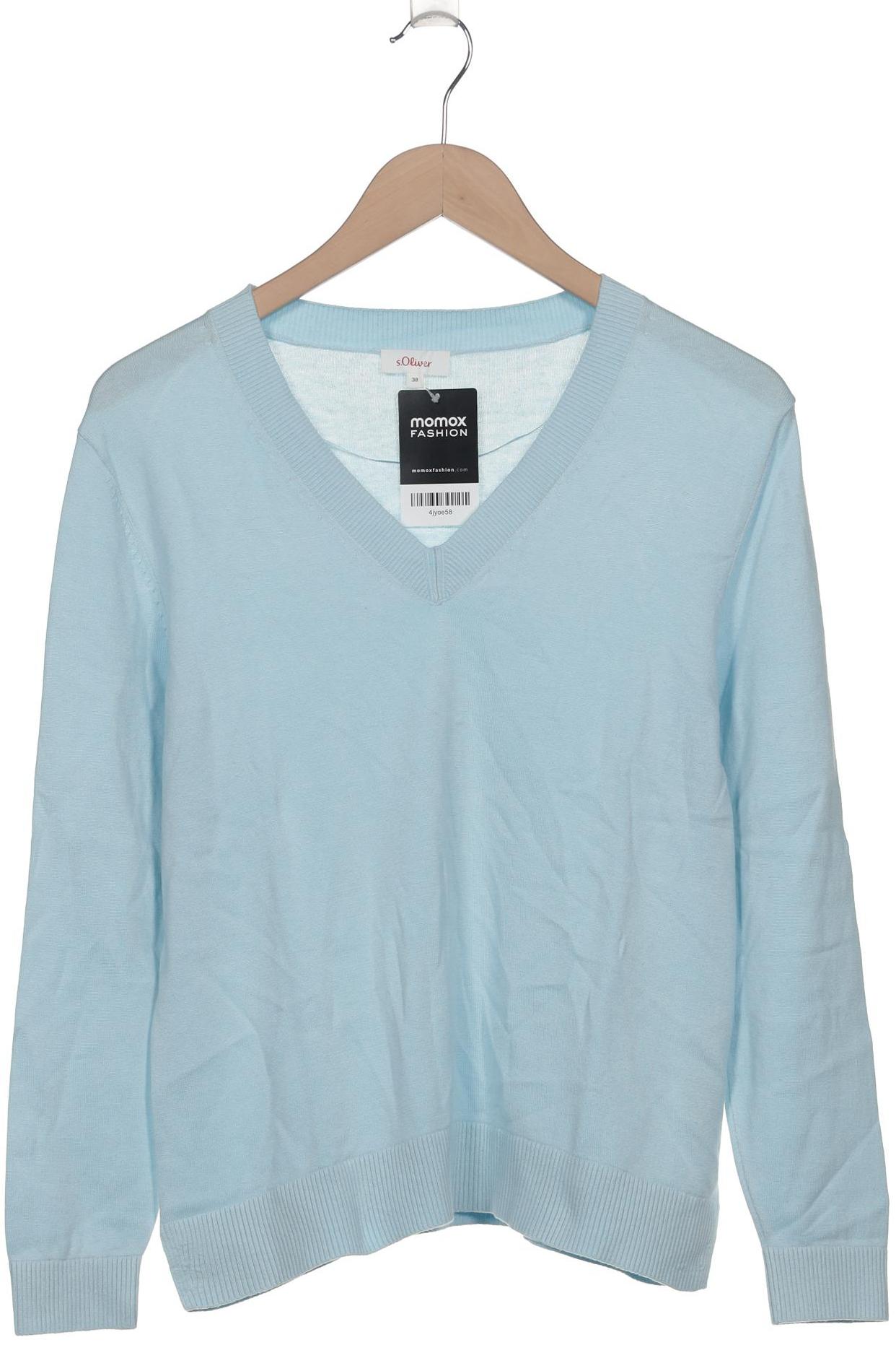 

s.Oliver Damen Pullover, hellblau, Gr. 38