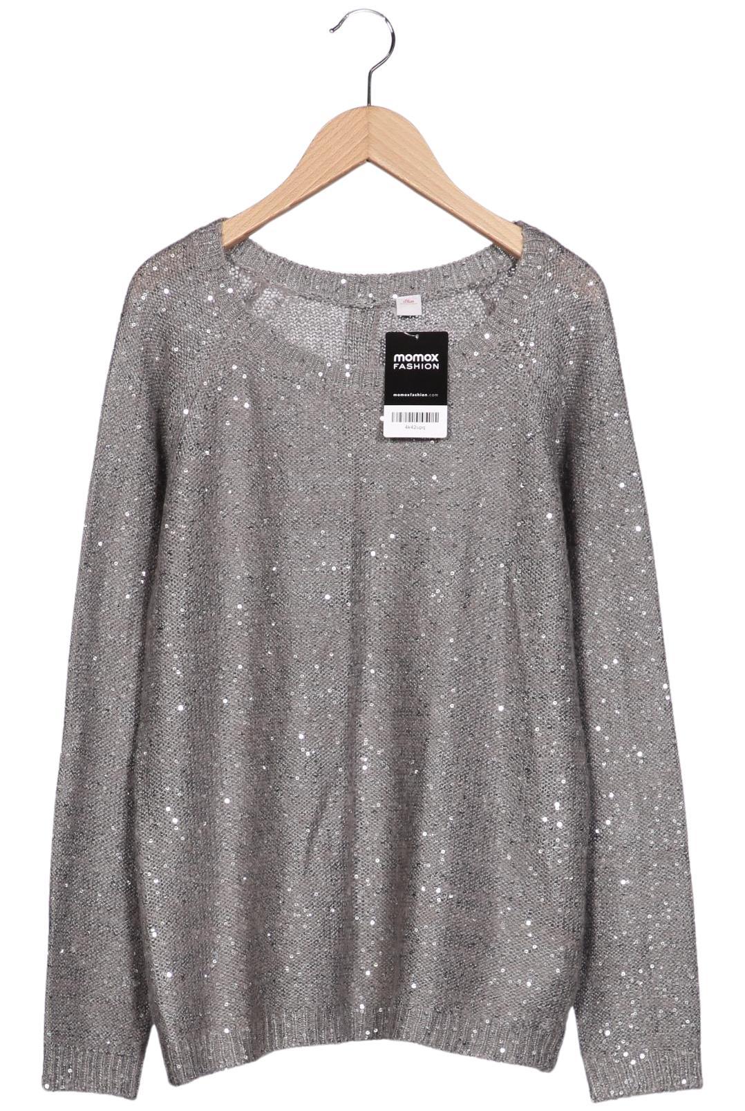 

s.Oliver Damen Pullover, grau, Gr. 38