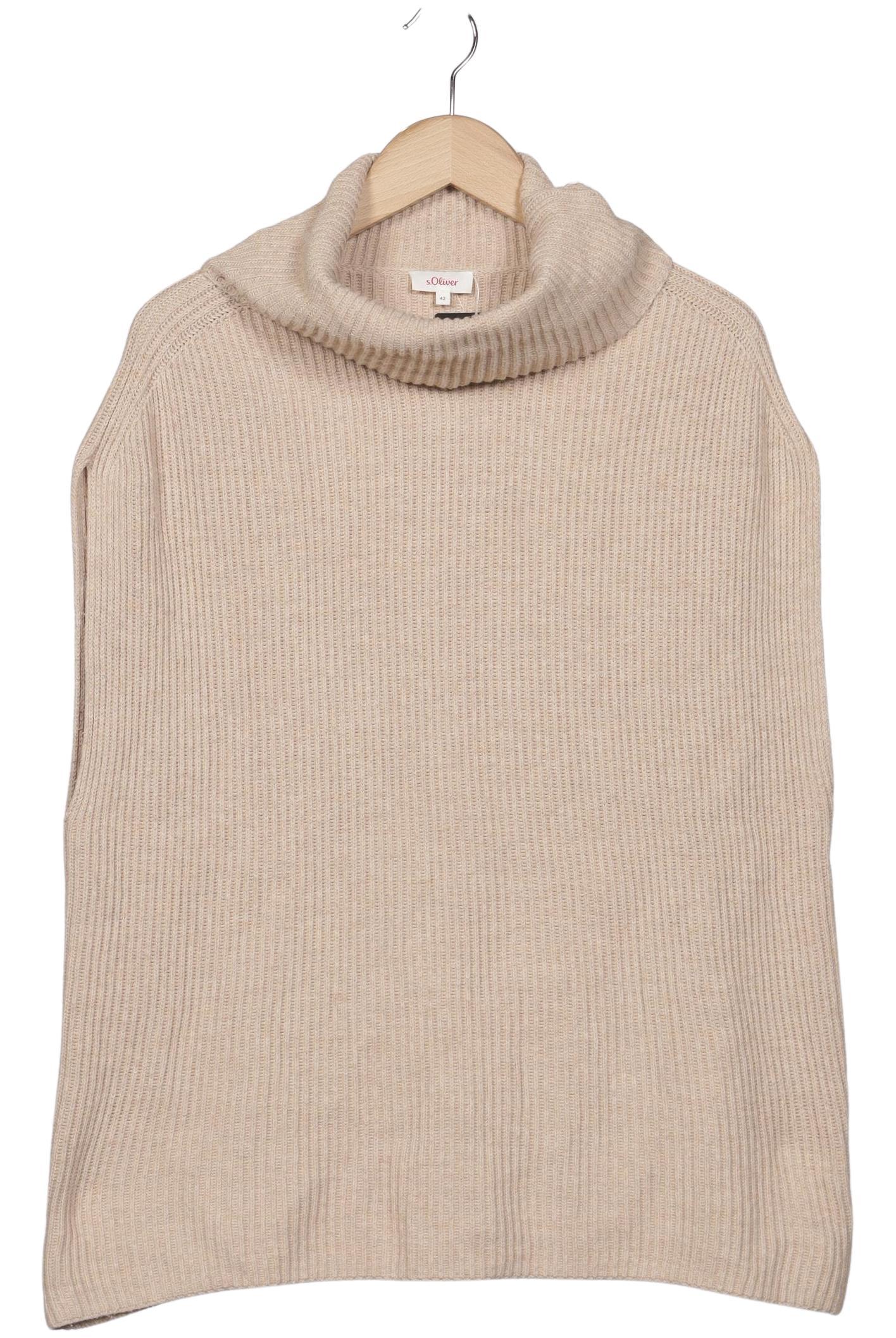 

s.Oliver Damen Pullover, beige, Gr. 42