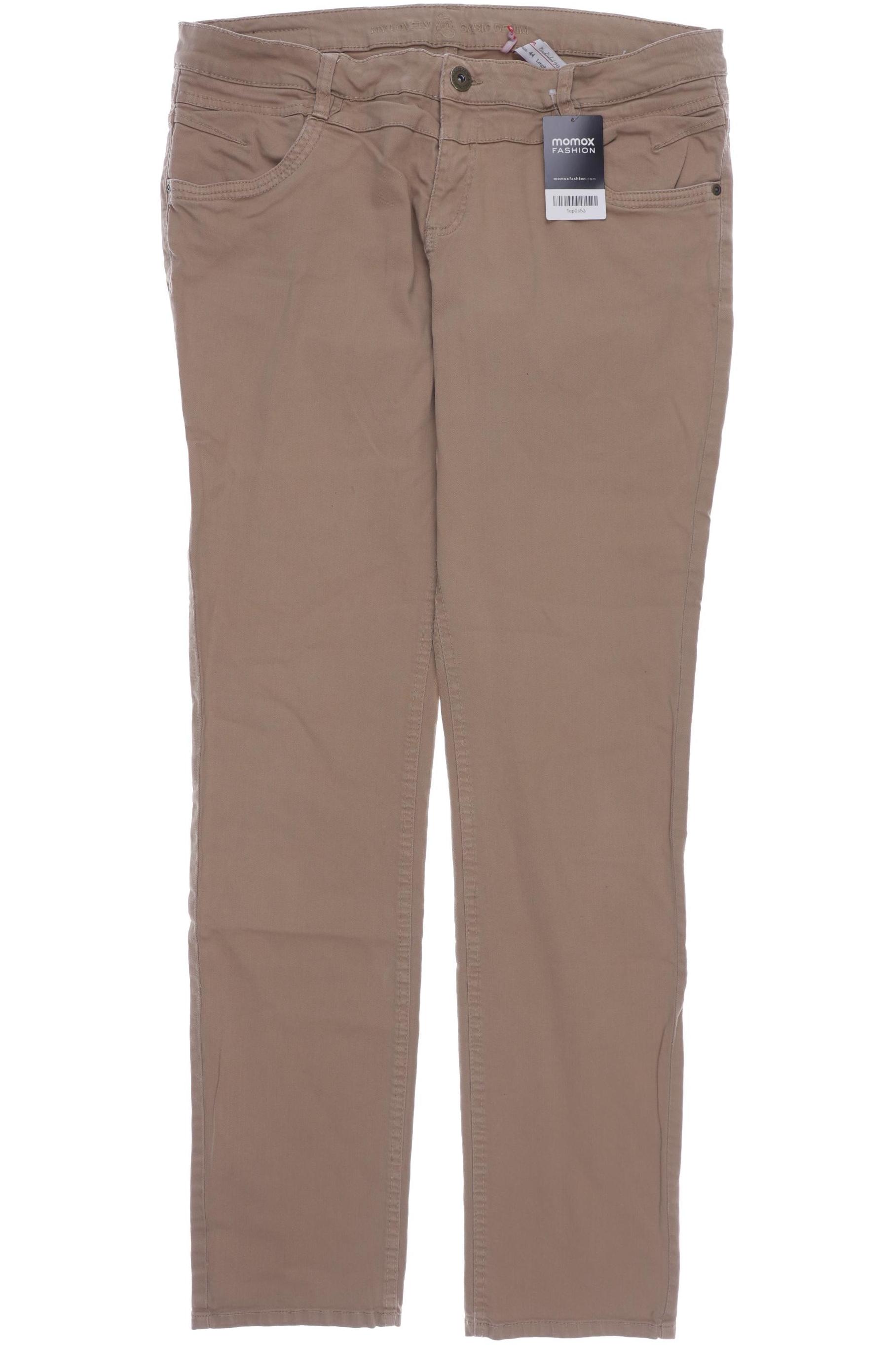 

s.Oliver Damen Jeans, beige, Gr. 44
