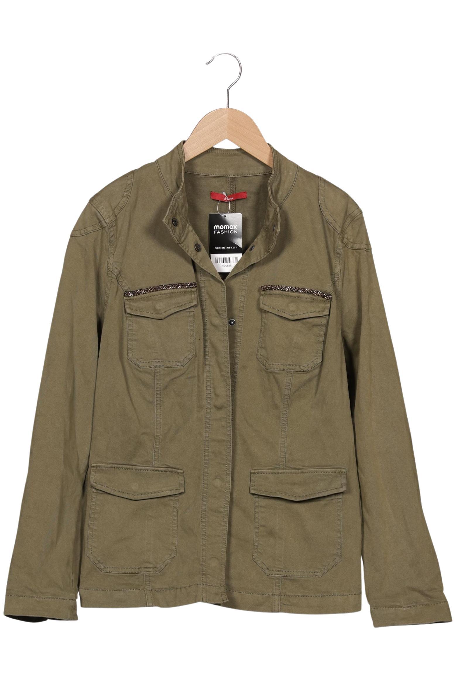 

s.Oliver Damen Jacke, grün, Gr. 40