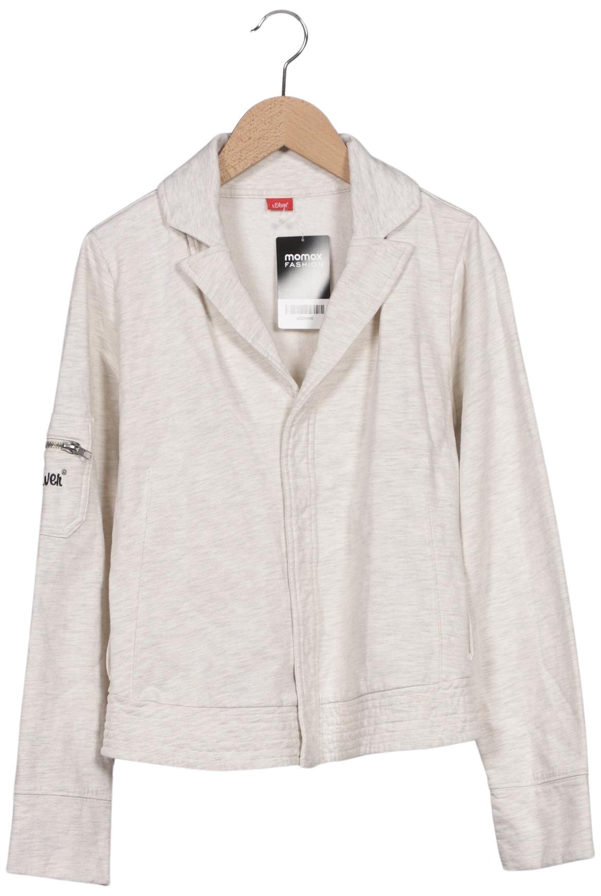 

s.Oliver Damen Sweatshirt, cremeweiß, Gr. 36