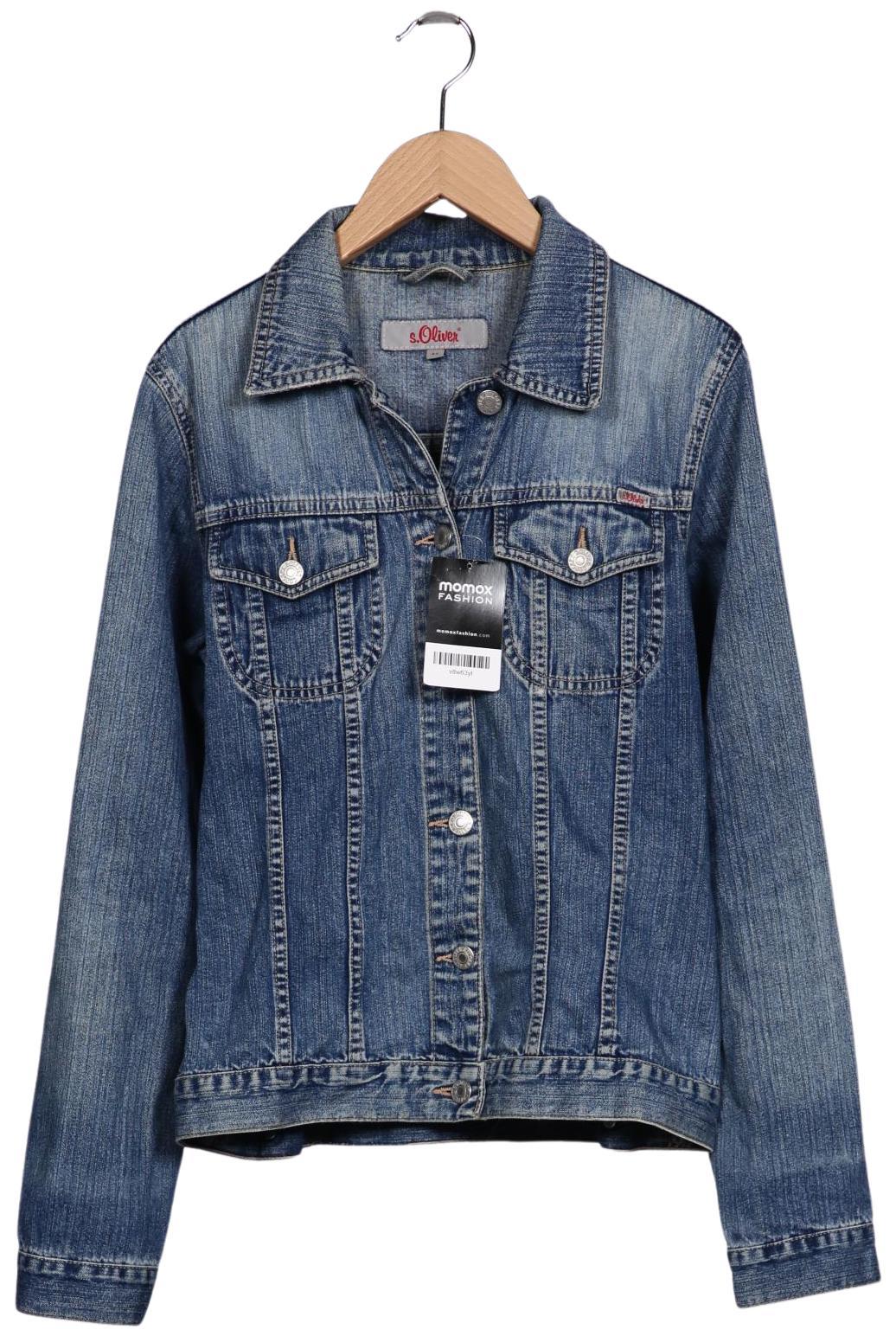 

s.Oliver Damen Jacke, blau, Gr. 36