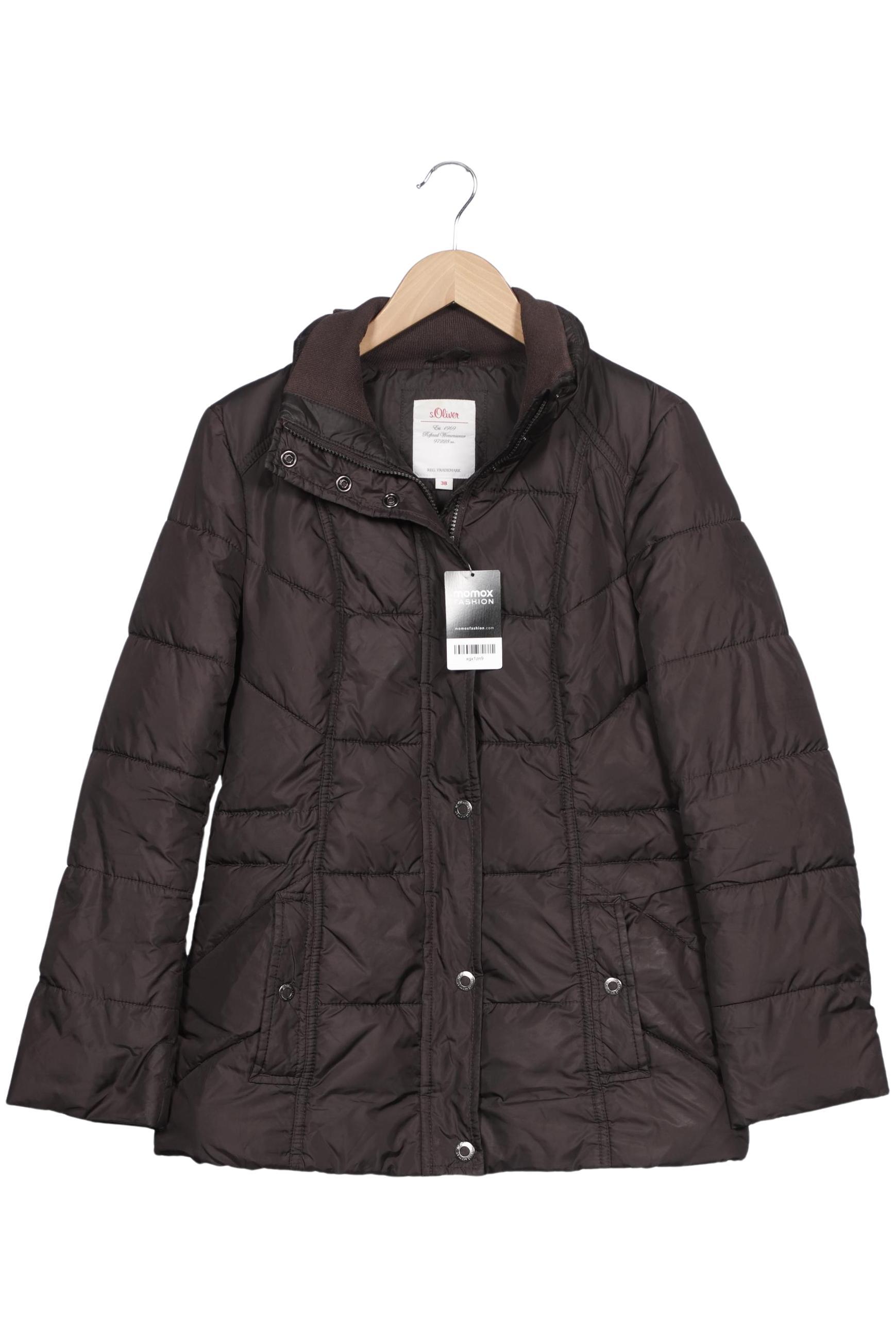 

s.Oliver Damen Jacke, schwarz, Gr. 38