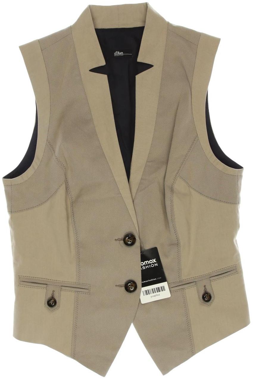 

s.Oliver Damen Weste, beige