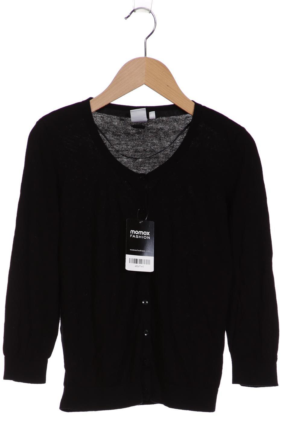 

s.Oliver Damen Strickjacke, schwarz, Gr. 36