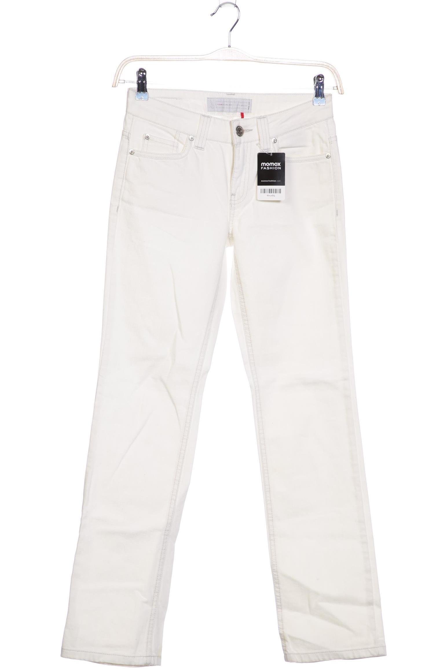 

s.Oliver Damen Jeans, cremeweiß