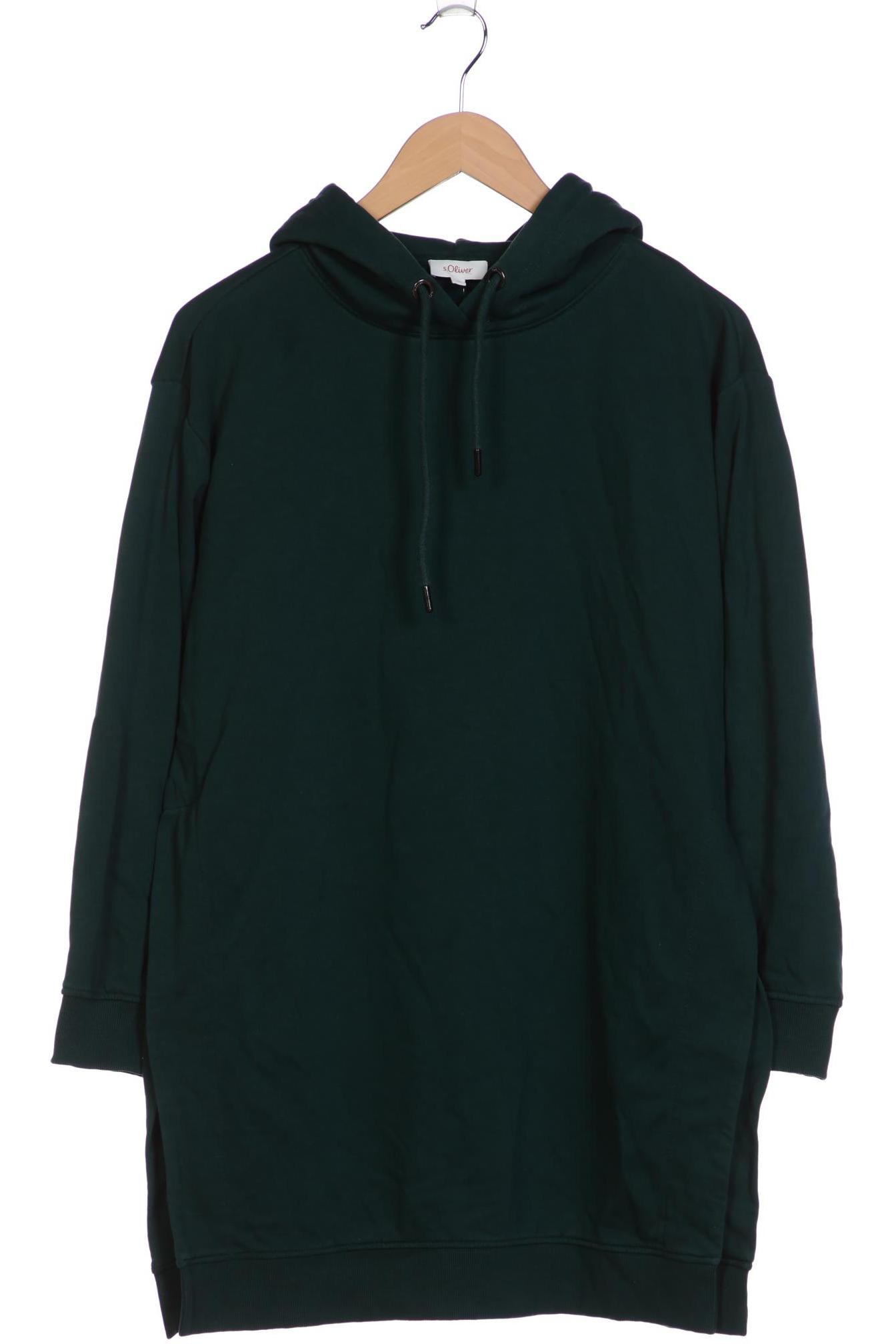 

s.Oliver Damen Kapuzenpullover, grün, Gr. 36