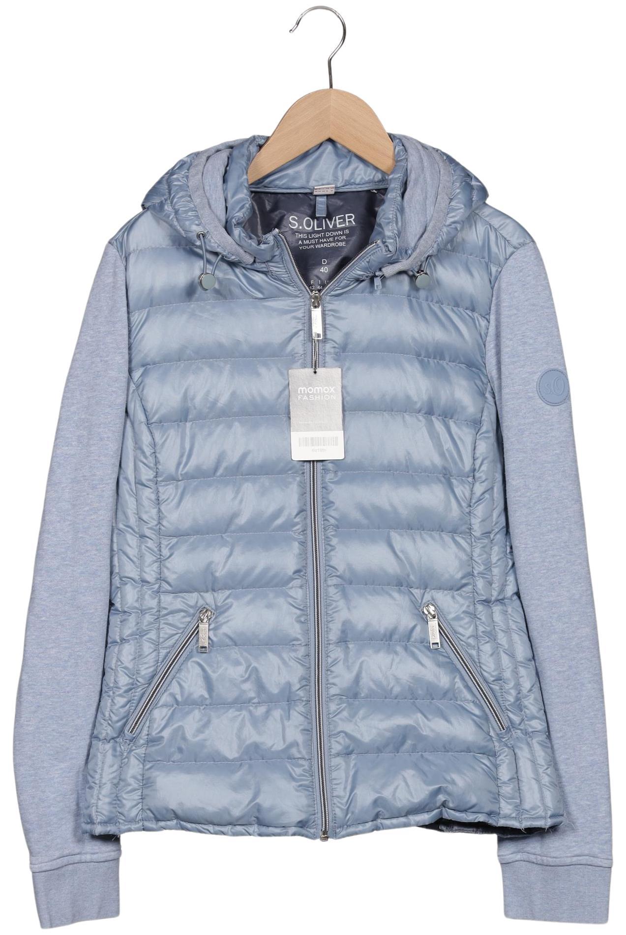 

s.Oliver Damen Jacke, hellblau, Gr. 40