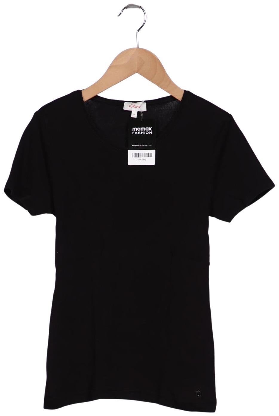 

s.Oliver Damen T-Shirt, schwarz, Gr. 36