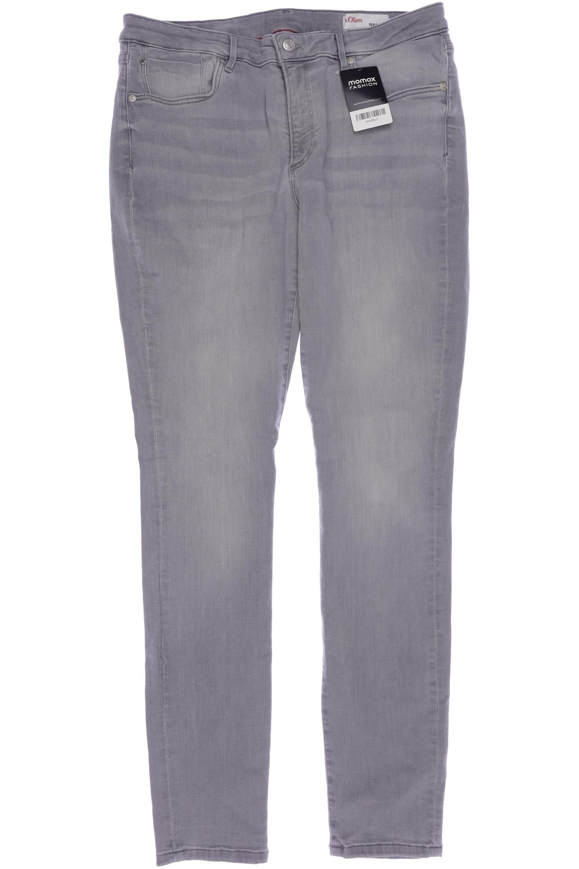 

s.Oliver Damen Jeans, grau, Gr. 44