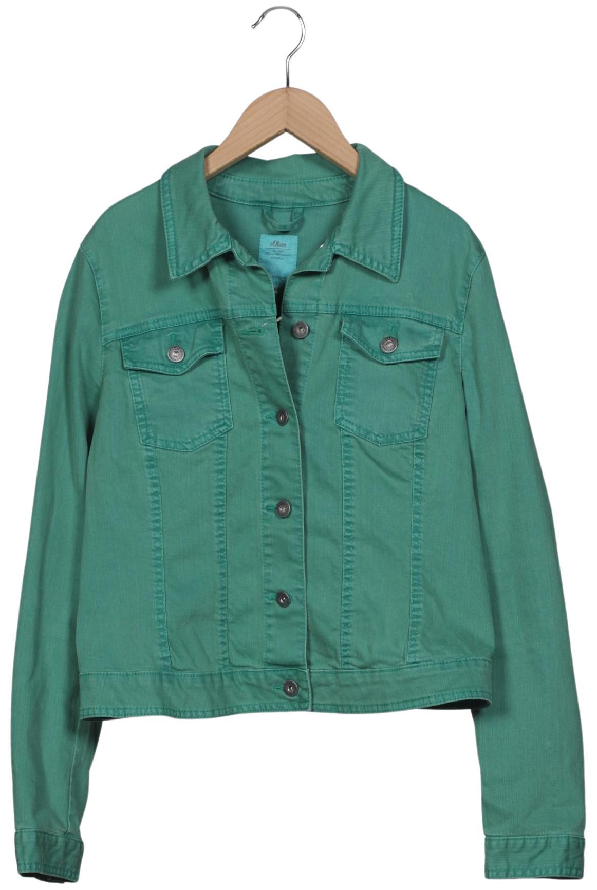 

s.Oliver Damen Jacke, grün, Gr. 40