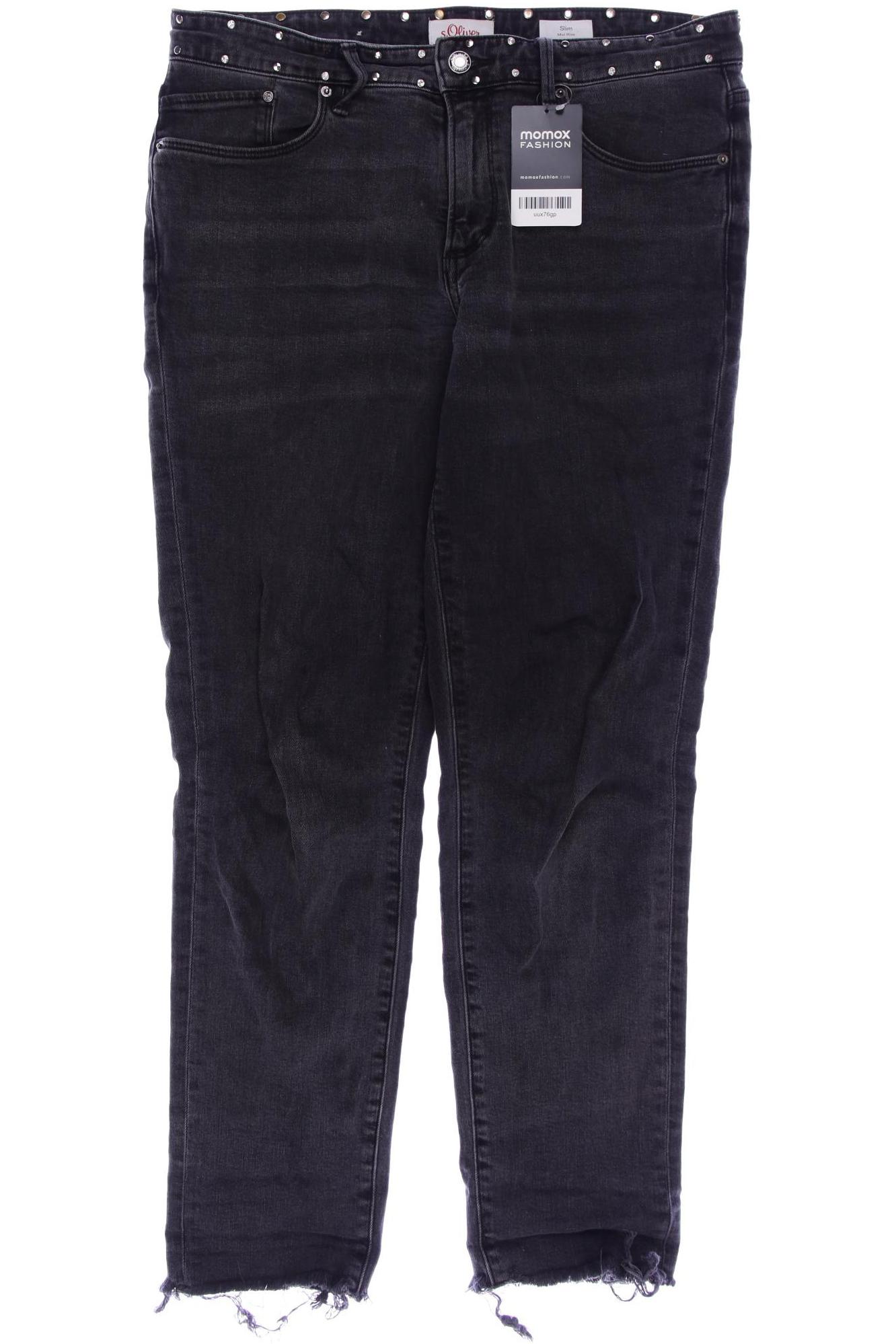 

s.Oliver Damen Jeans, grau, Gr. 38