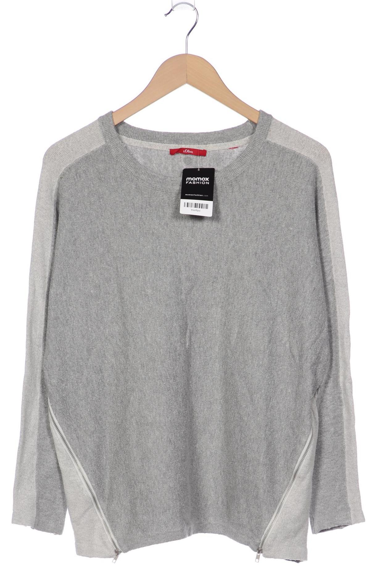 

s.Oliver Damen Pullover, grau, Gr. 46