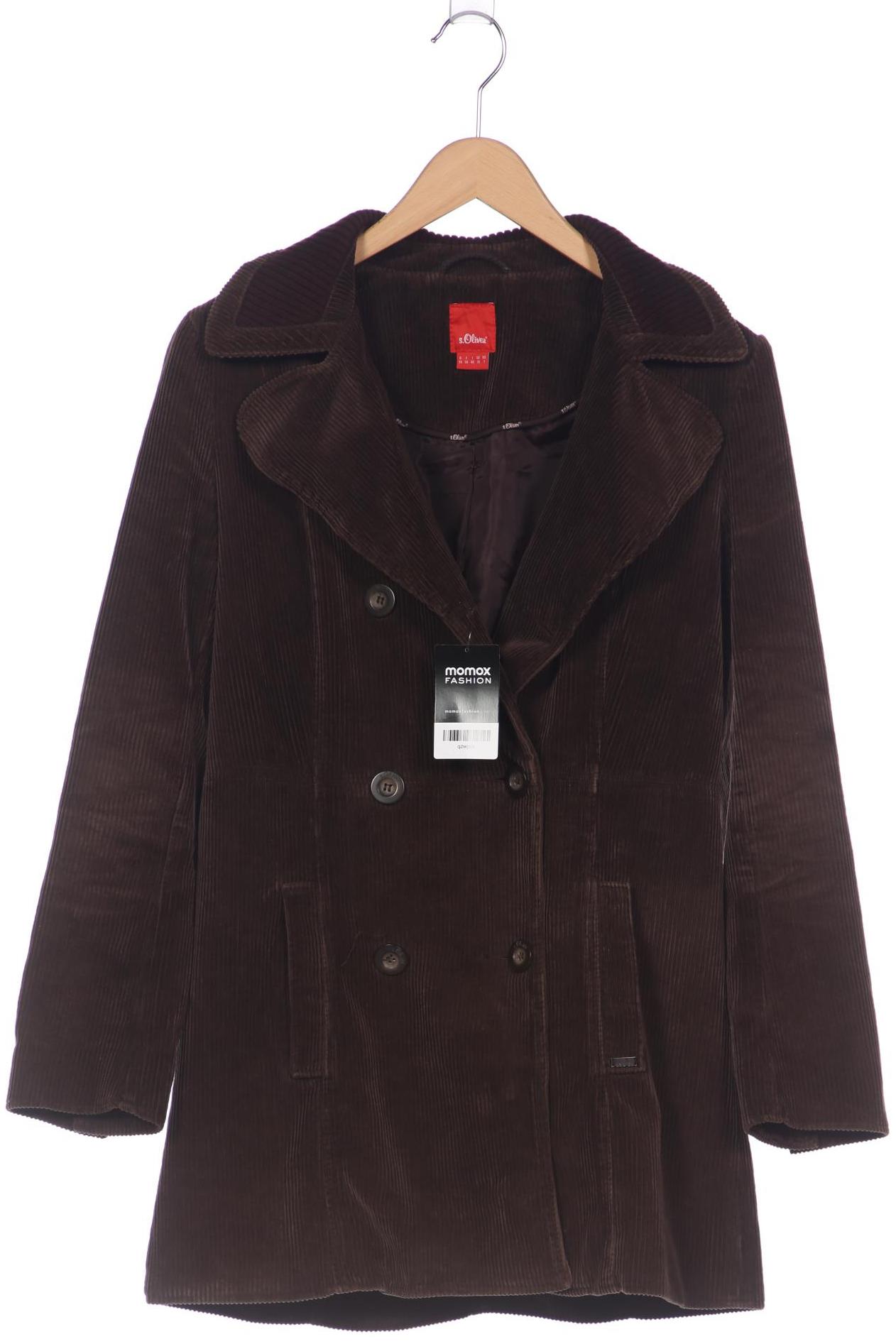 

s.Oliver Damen Mantel, braun, Gr. 36