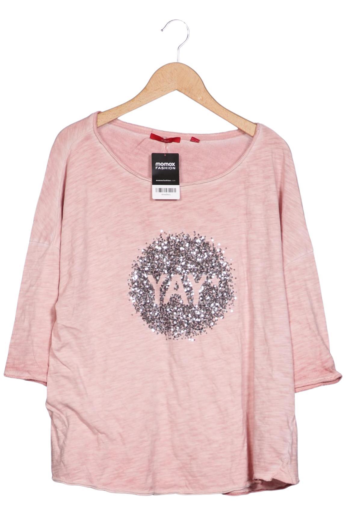 

s.Oliver Damen Langarmshirt, pink, Gr. 44