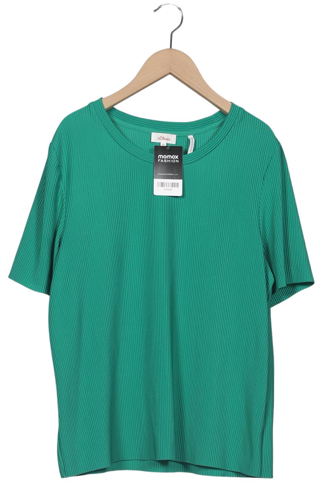 

s.Oliver Damen T-Shirt, grün, Gr. 42