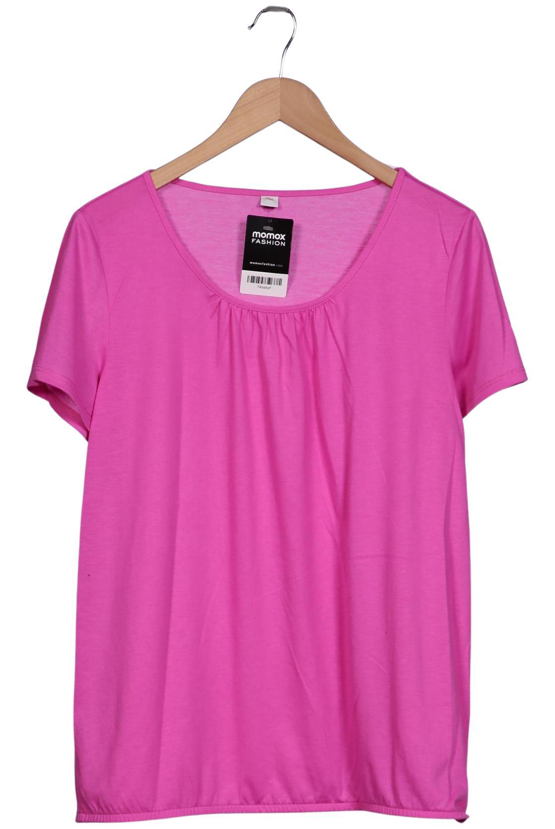 

s.Oliver Damen T-Shirt, pink, Gr. 44