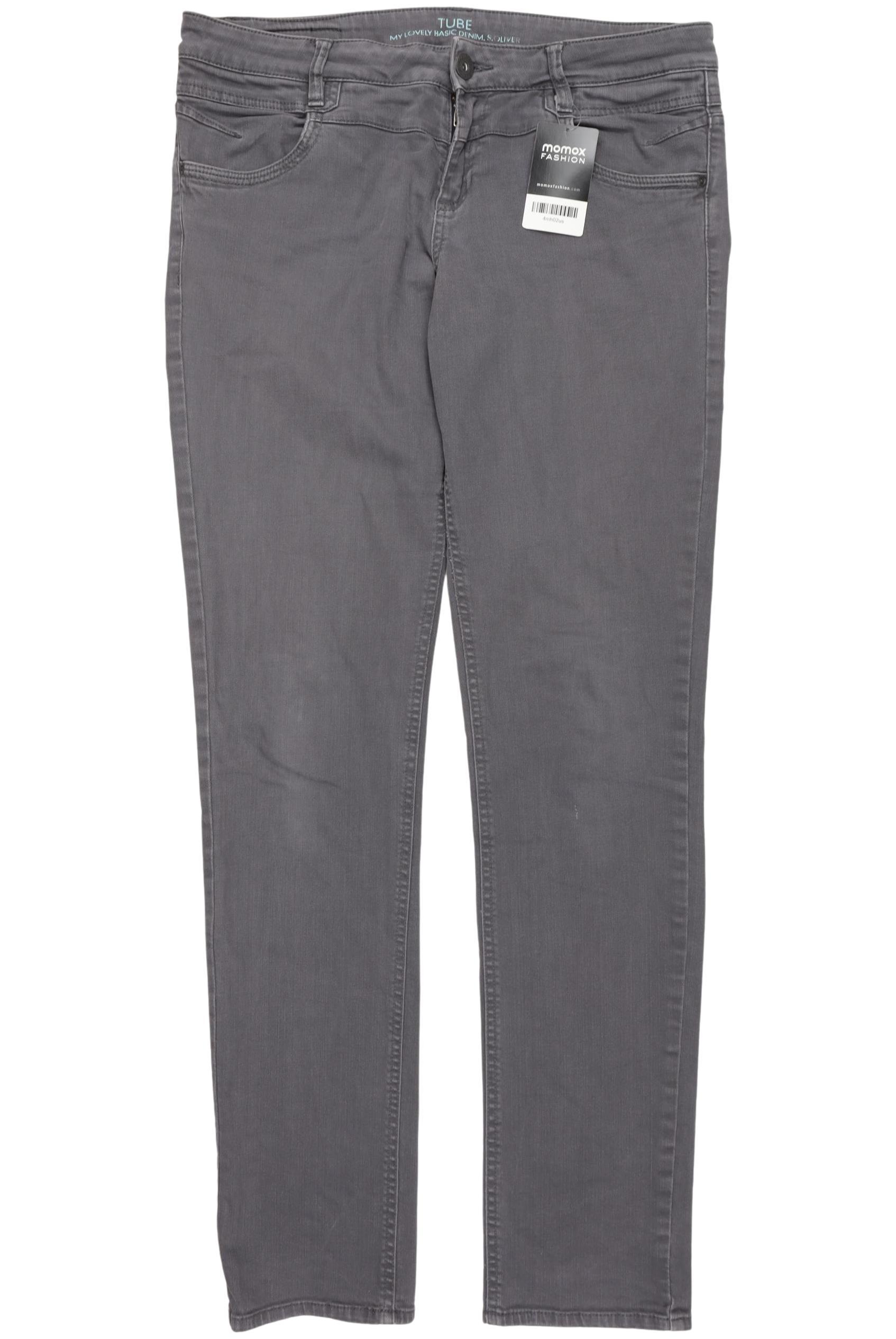 

s.Oliver Damen Jeans, grau, Gr. 40