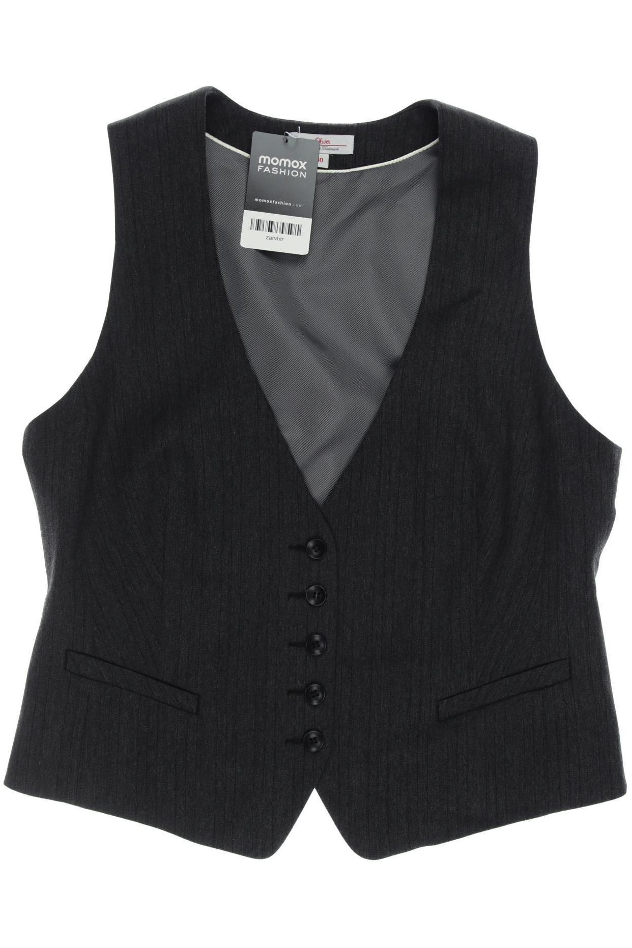 

s.Oliver Damen Weste, grau, Gr. 40