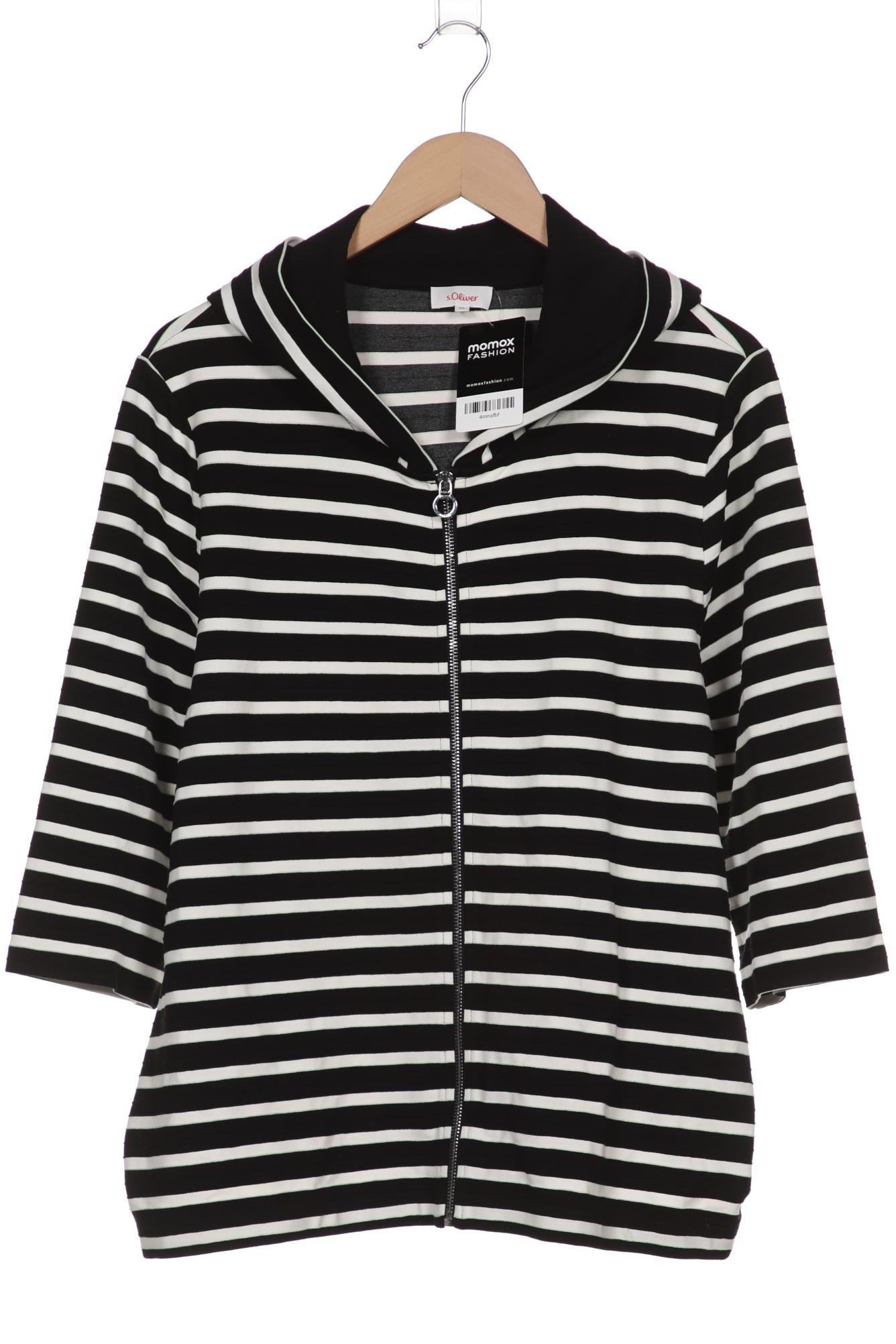 

s.Oliver Damen Kapuzenpullover, schwarz