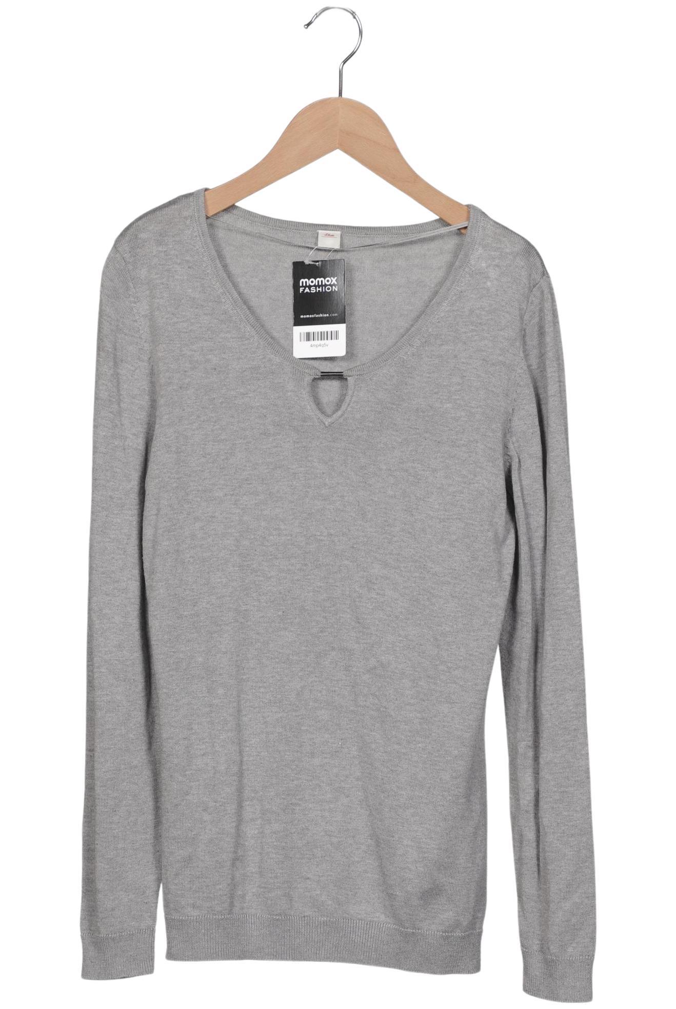 

s.Oliver Damen Pullover, grau, Gr. 38