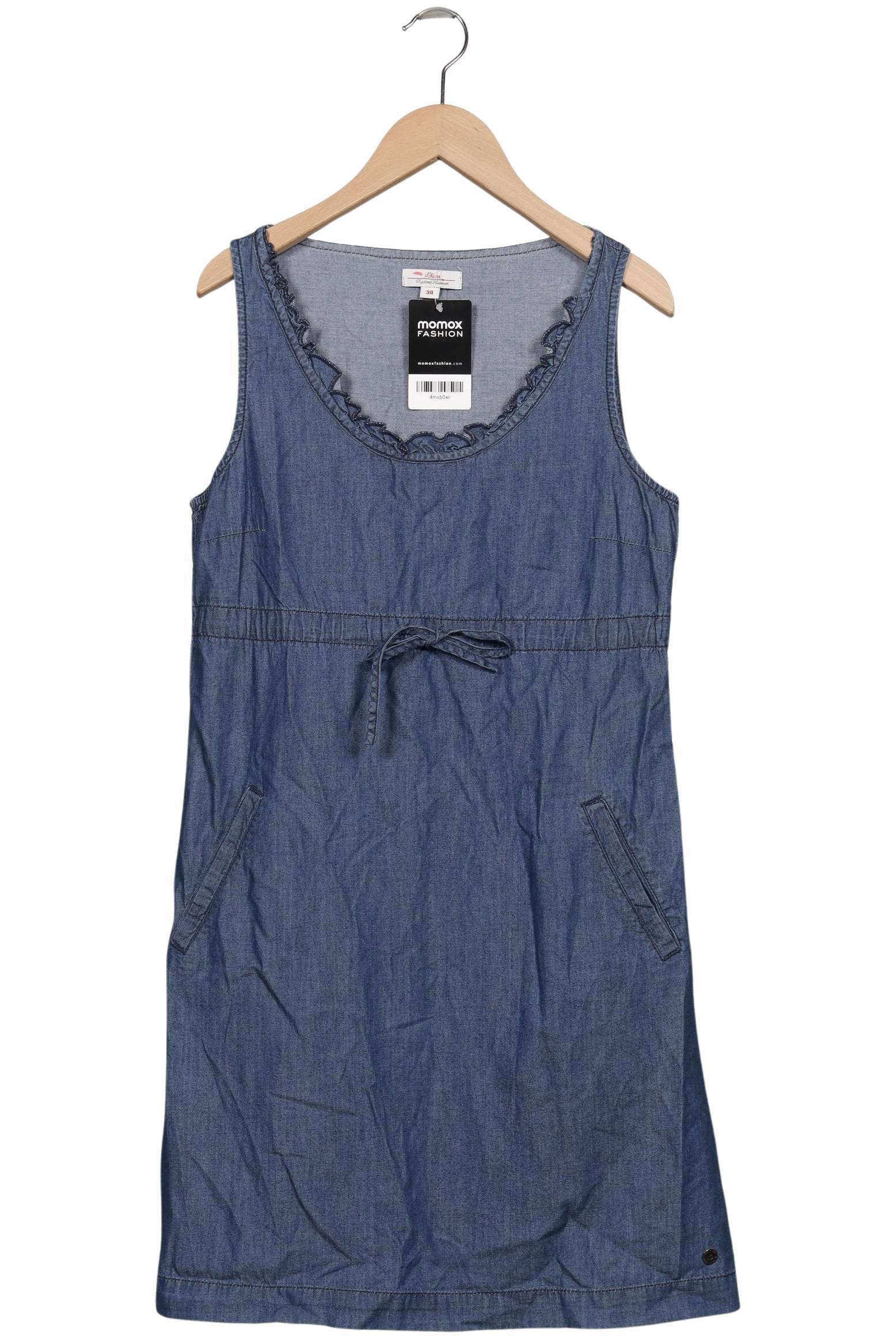 

s.Oliver Damen Kleid, blau, Gr. 34