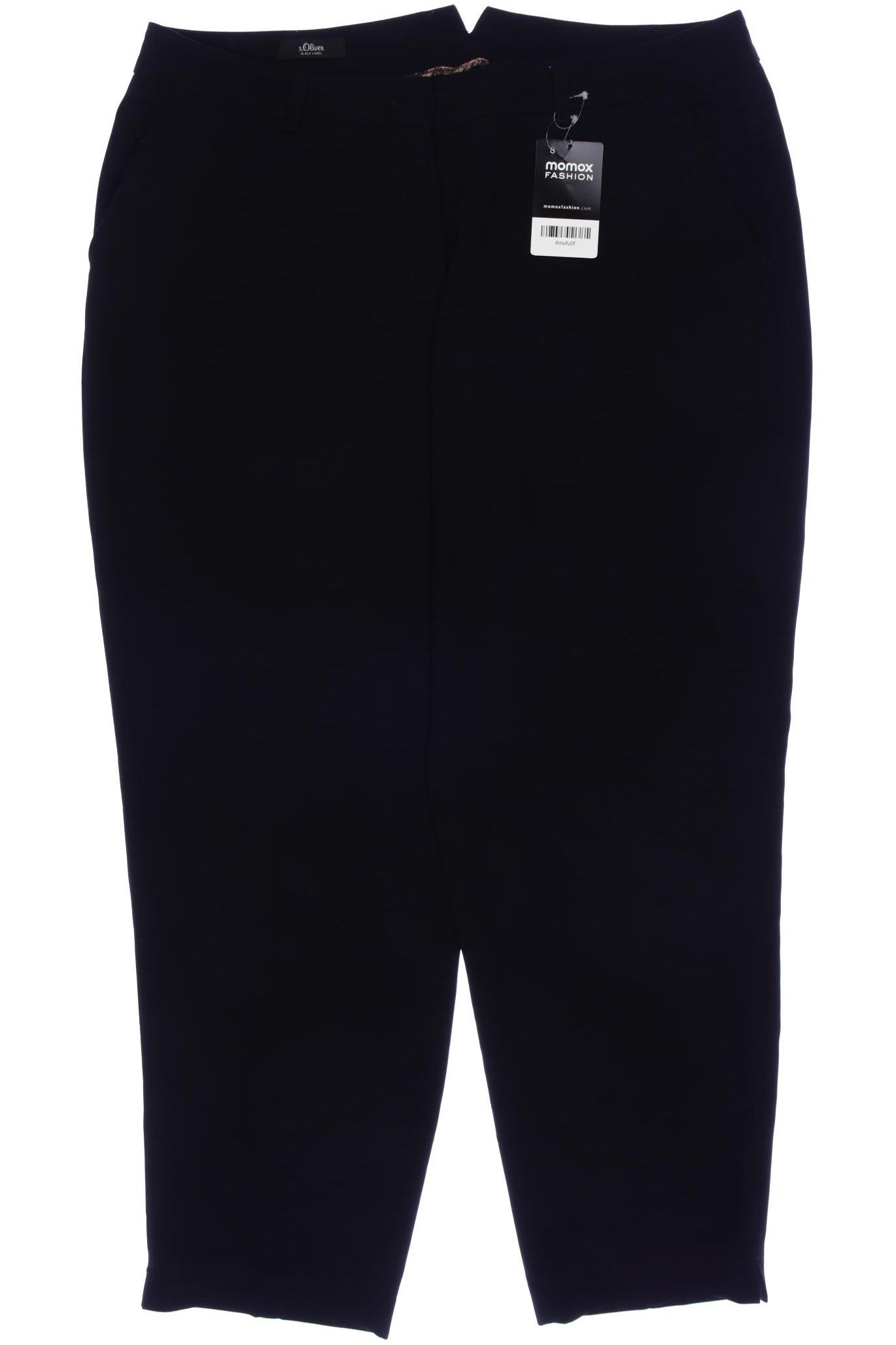 

s.Oliver Damen Stoffhose, schwarz, Gr. 35