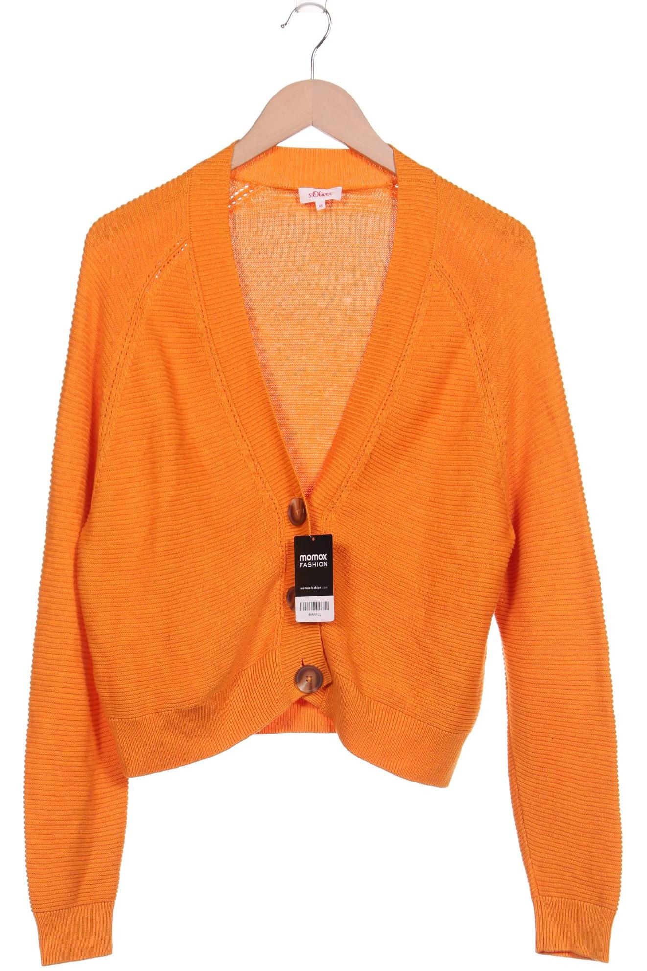 

s.Oliver Damen Strickjacke, orange
