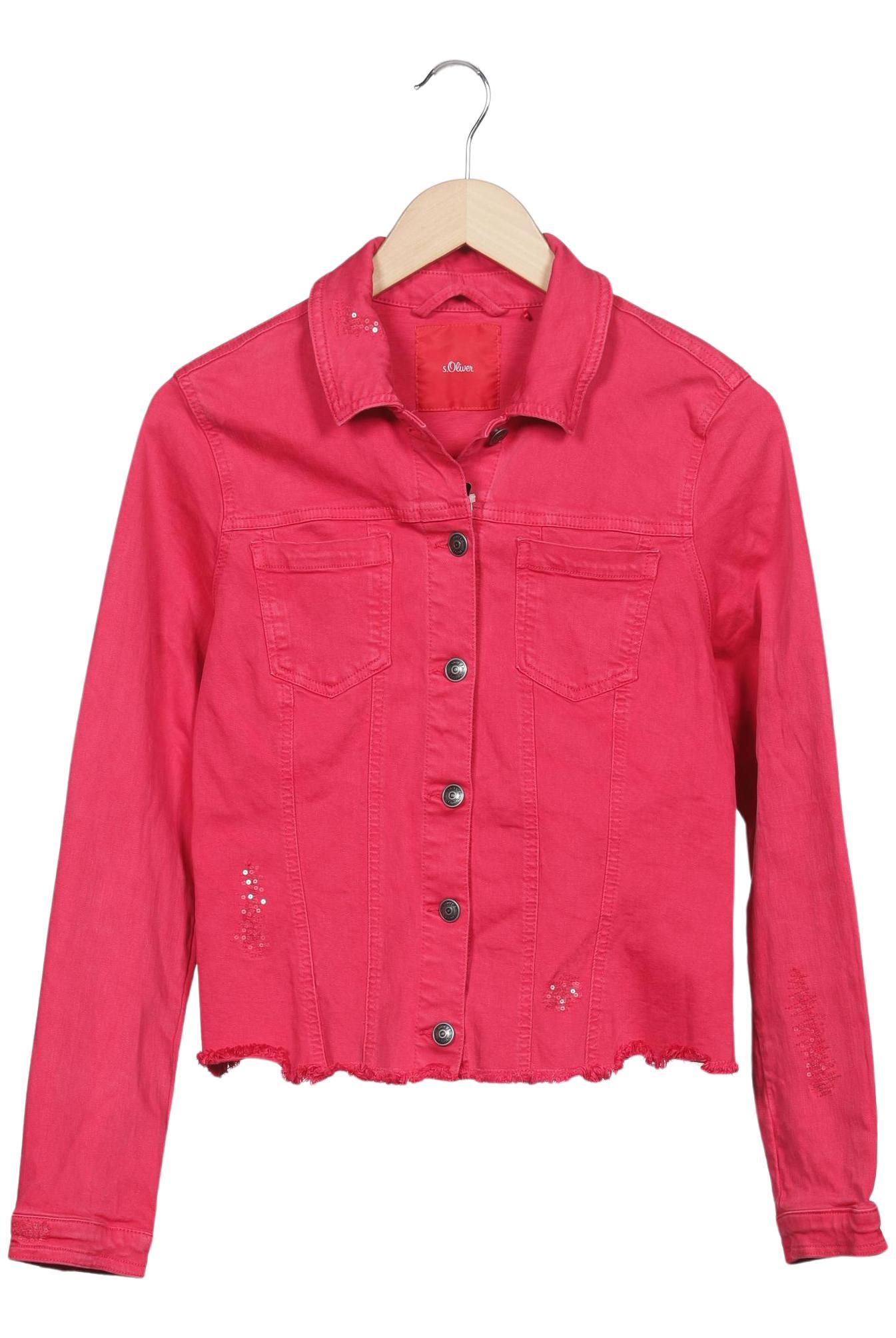 

s.Oliver Damen Jacke, pink, Gr. 38