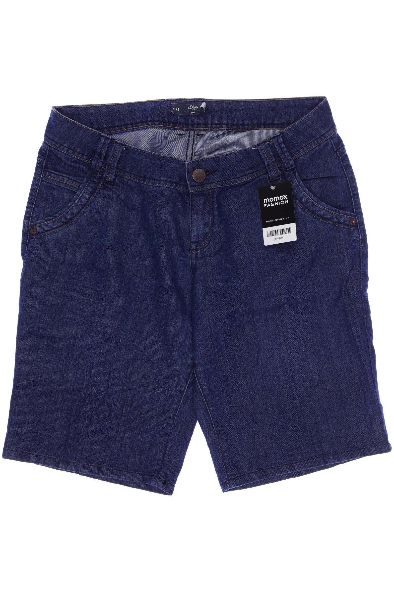 

s.Oliver Damen Shorts, blau, Gr. 29